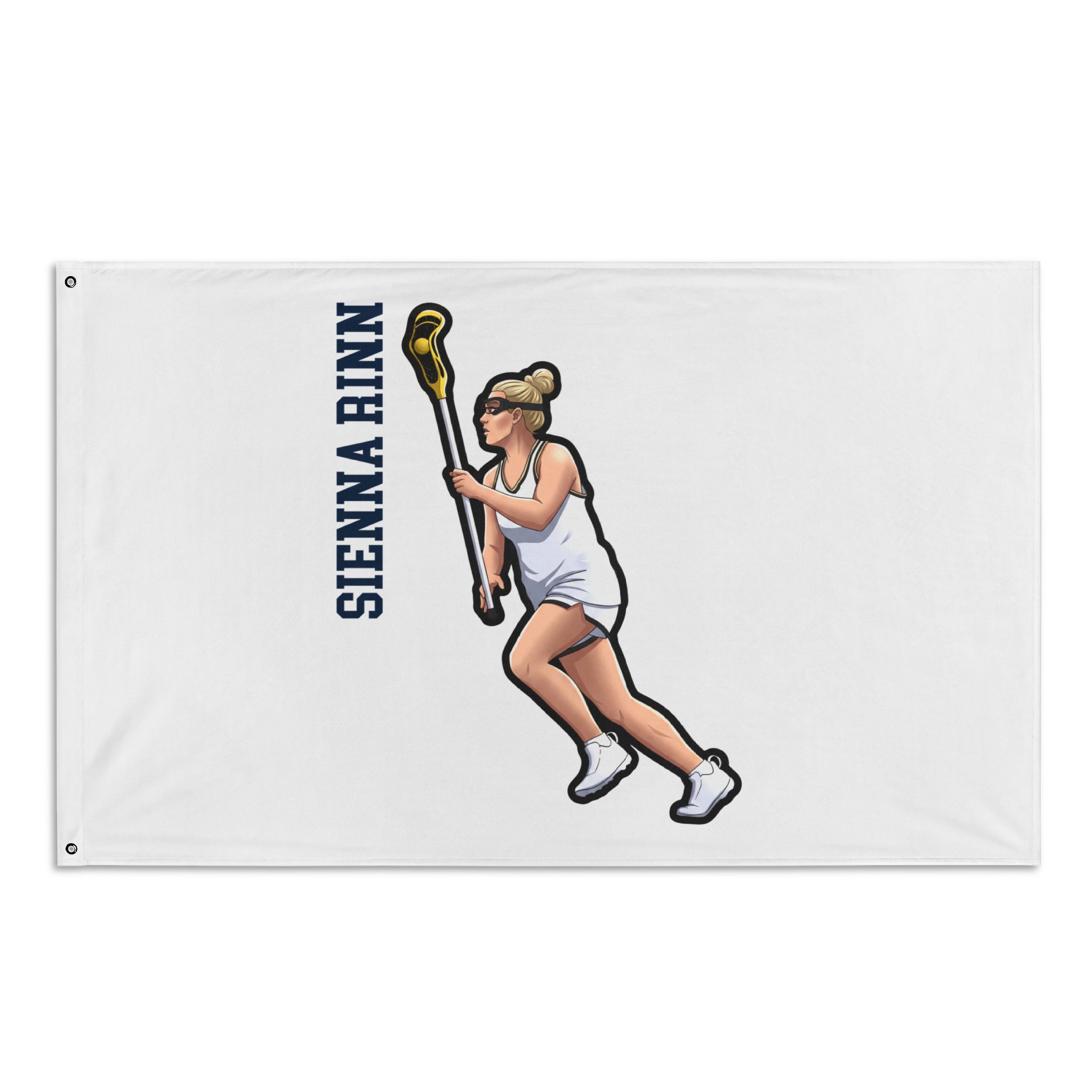 Flag (35 × 56 in) — character_name_vertical in Classic