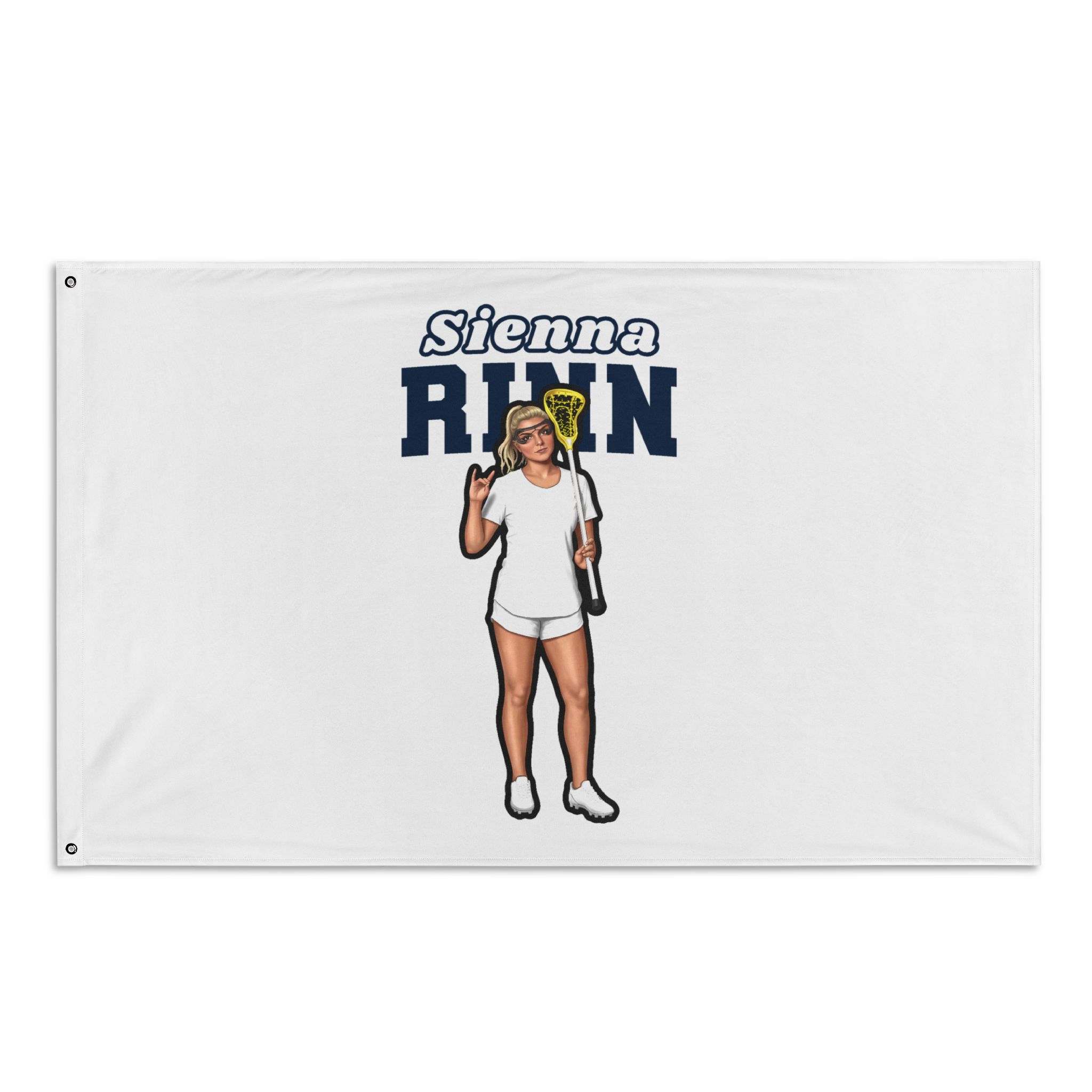 Flag (35 × 56 in) — character_name_arch in Classic