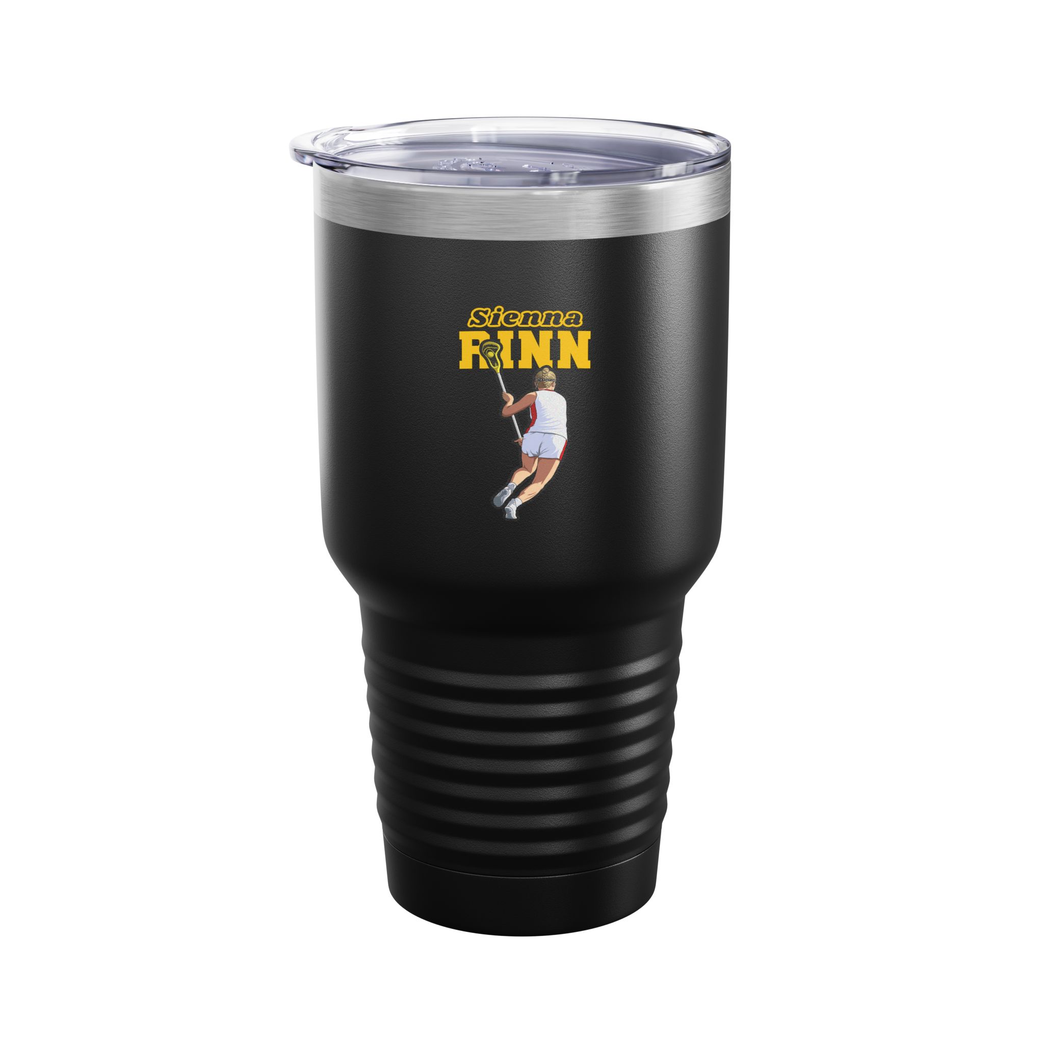30oz Tumbler — character_name_arch in Black