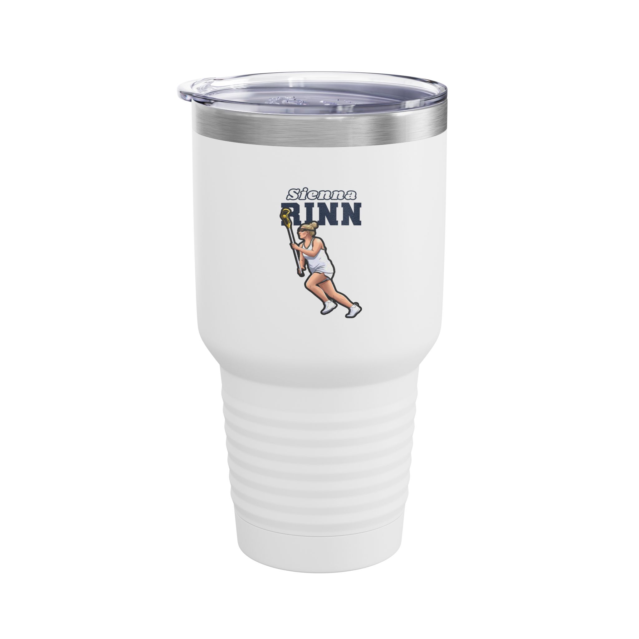 30oz Tumbler — character_name_arch in White