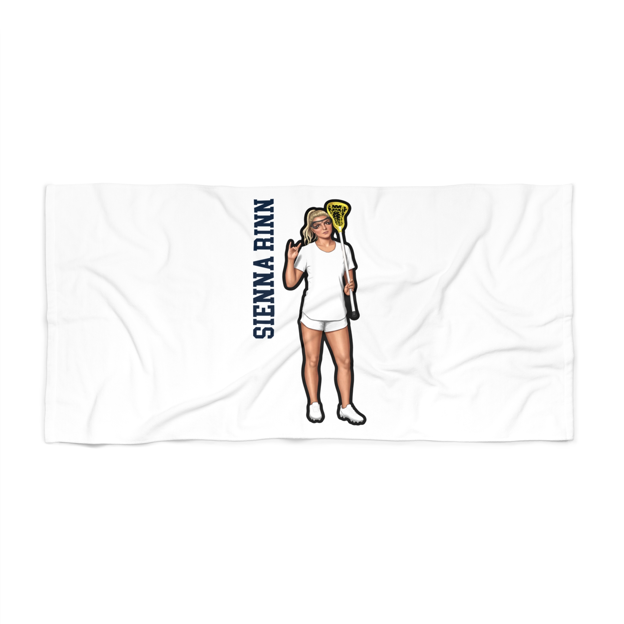 Beach Towel — character_name_vertical in Classic
