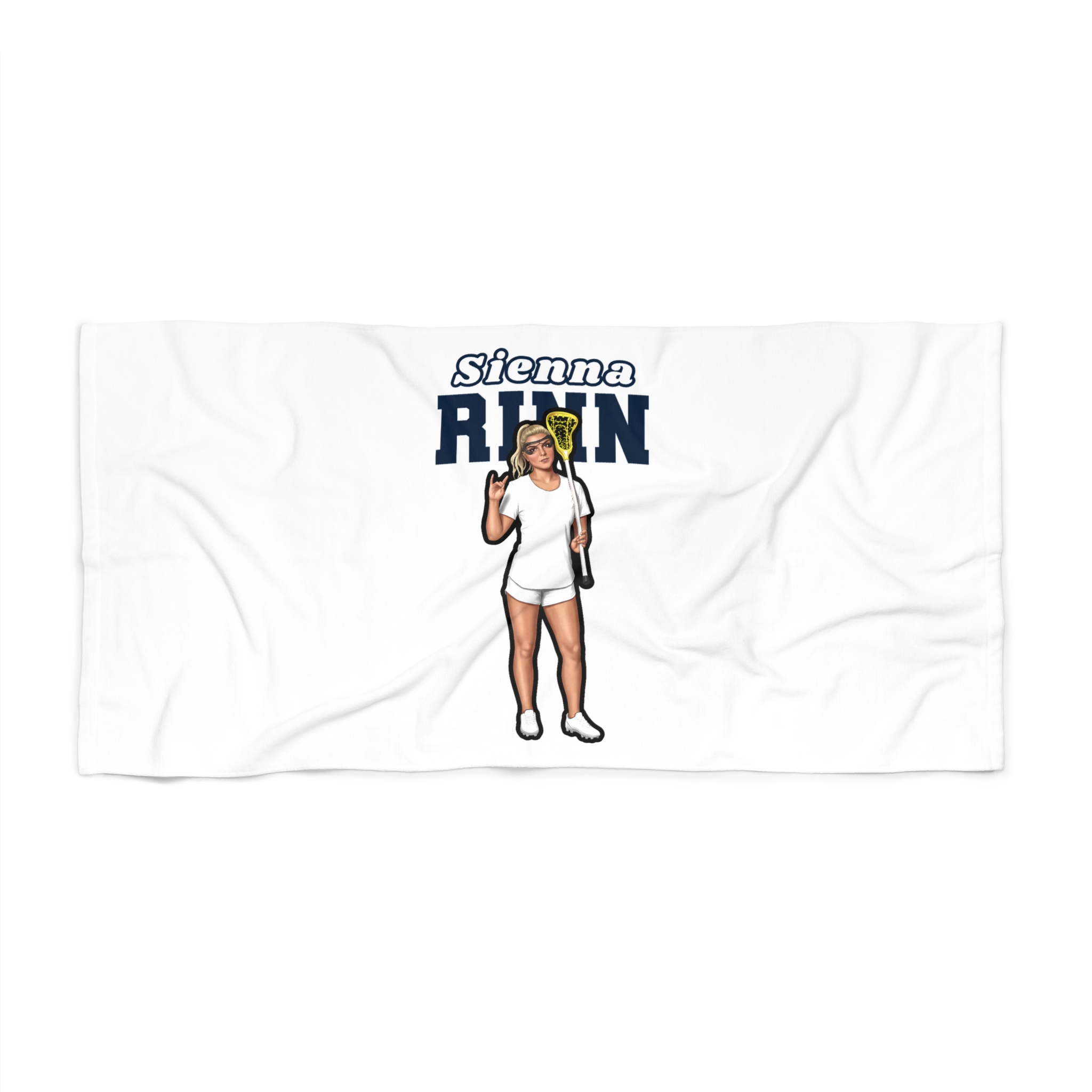 Beach Towel — character_name_arch in Classic