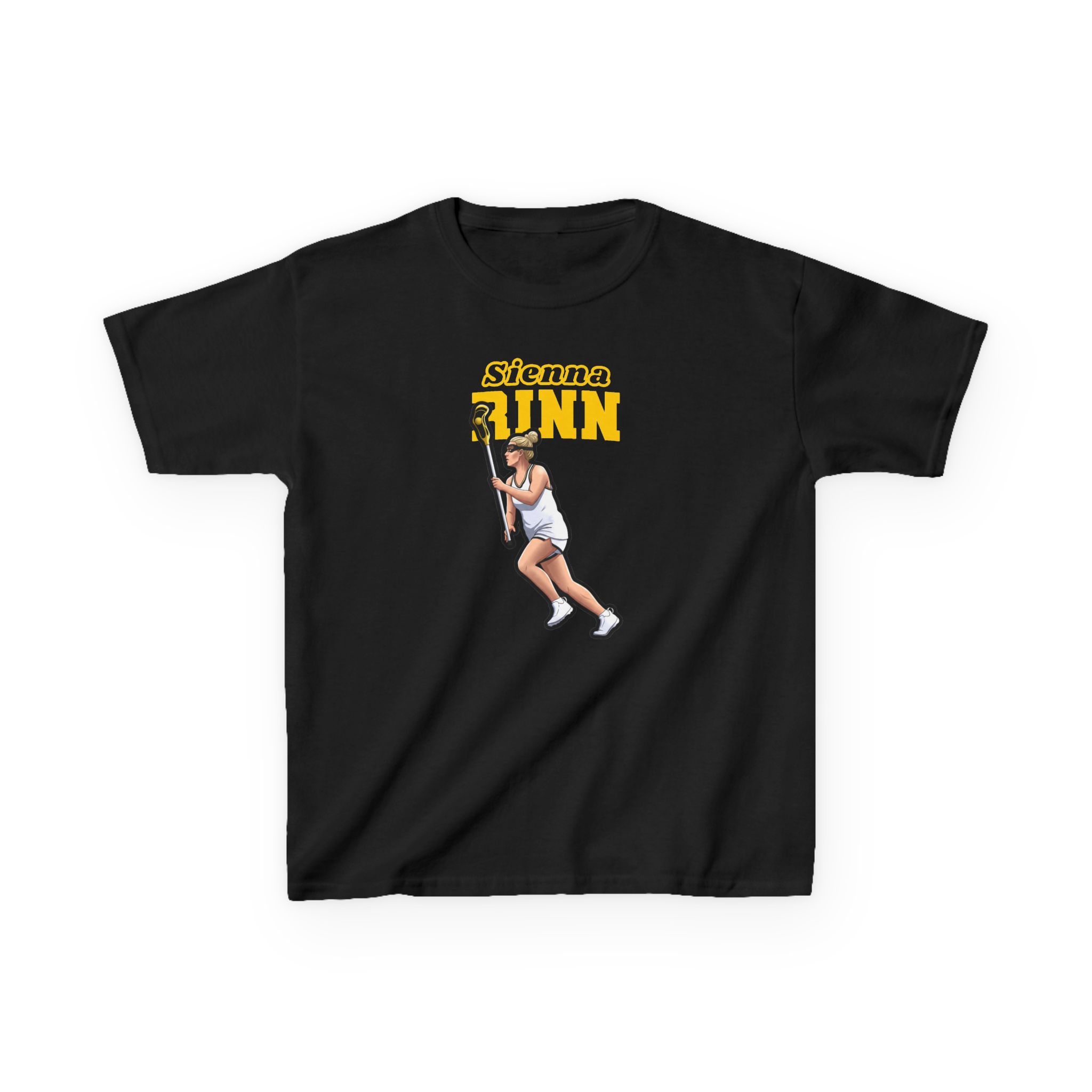 Youth Tee — character_name_arch in Black