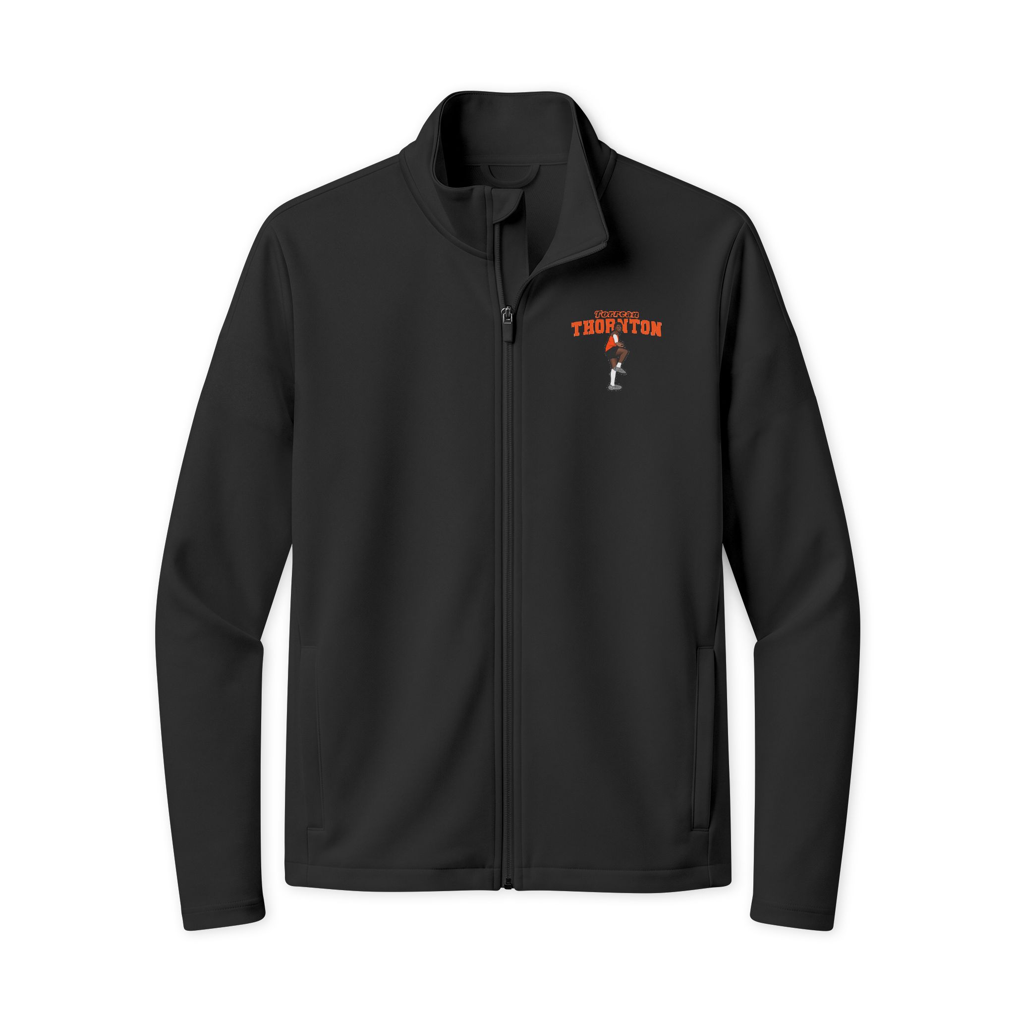 Travel Full-Zip Jacket — character_name_arch in Black/ Black