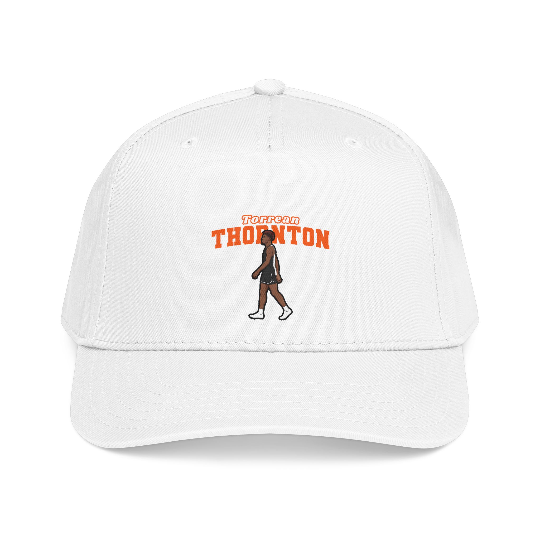Baseball Cap — character_name_arch in White