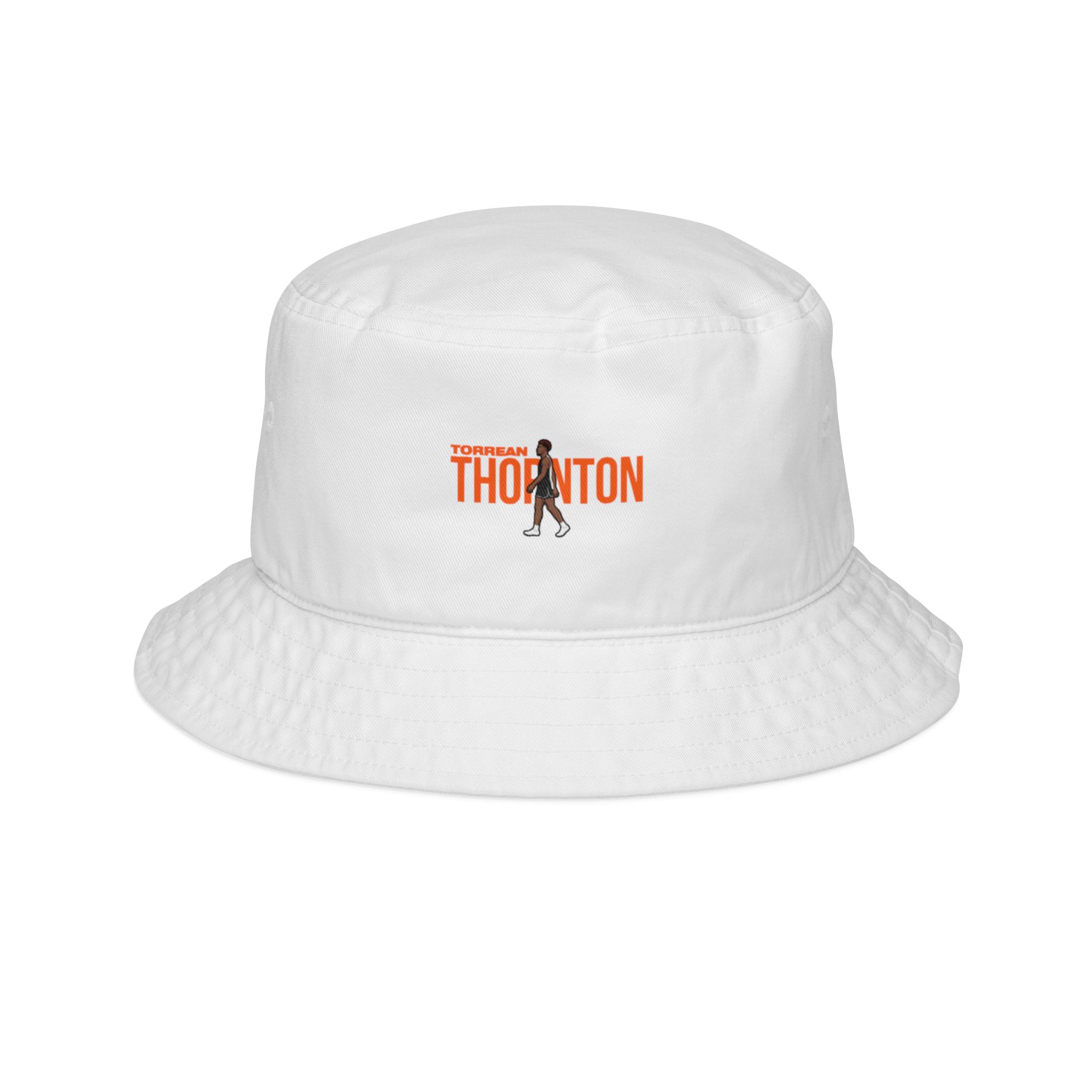 Bucket Hat — character_player_name in White