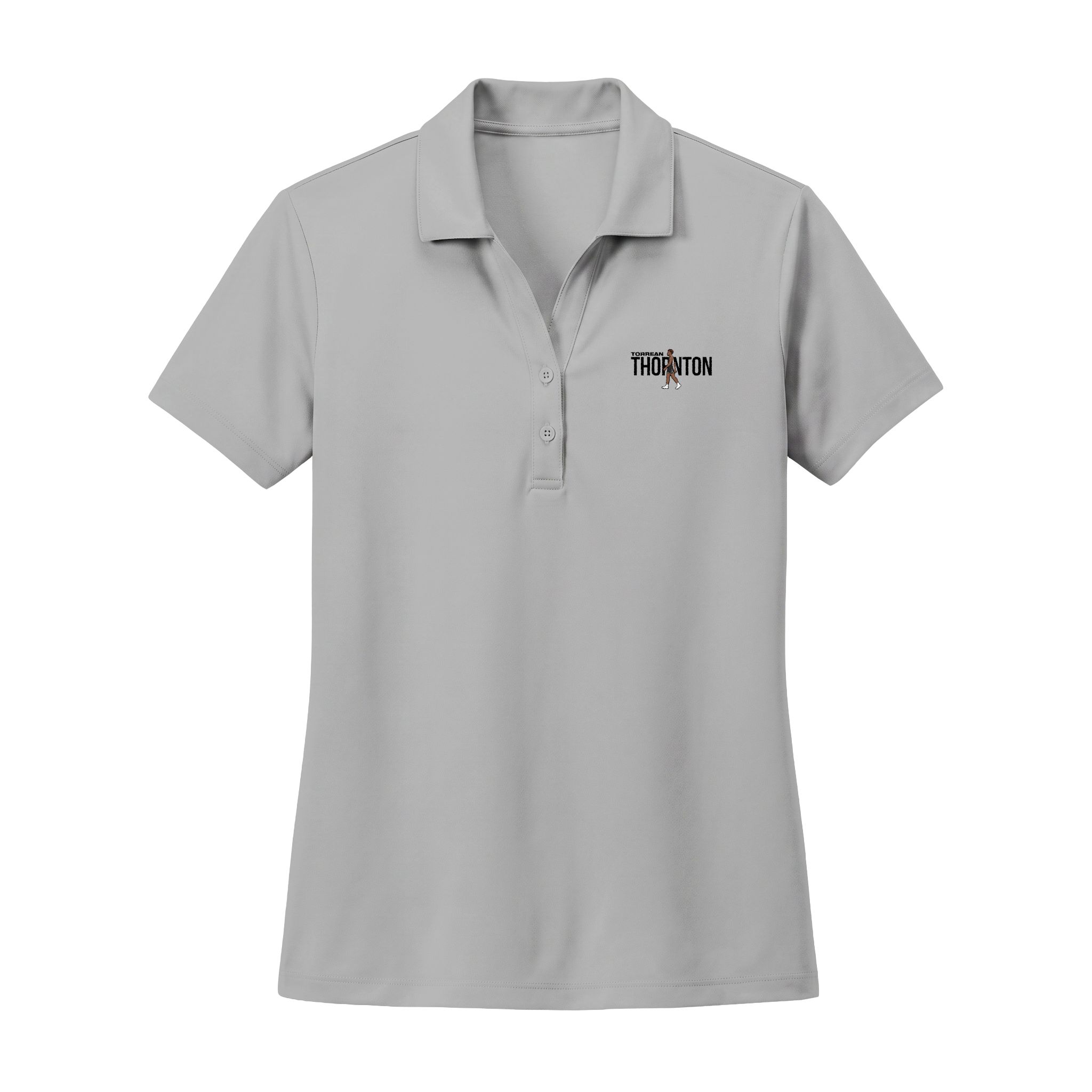 Women's Polo — character_player_name in Silver