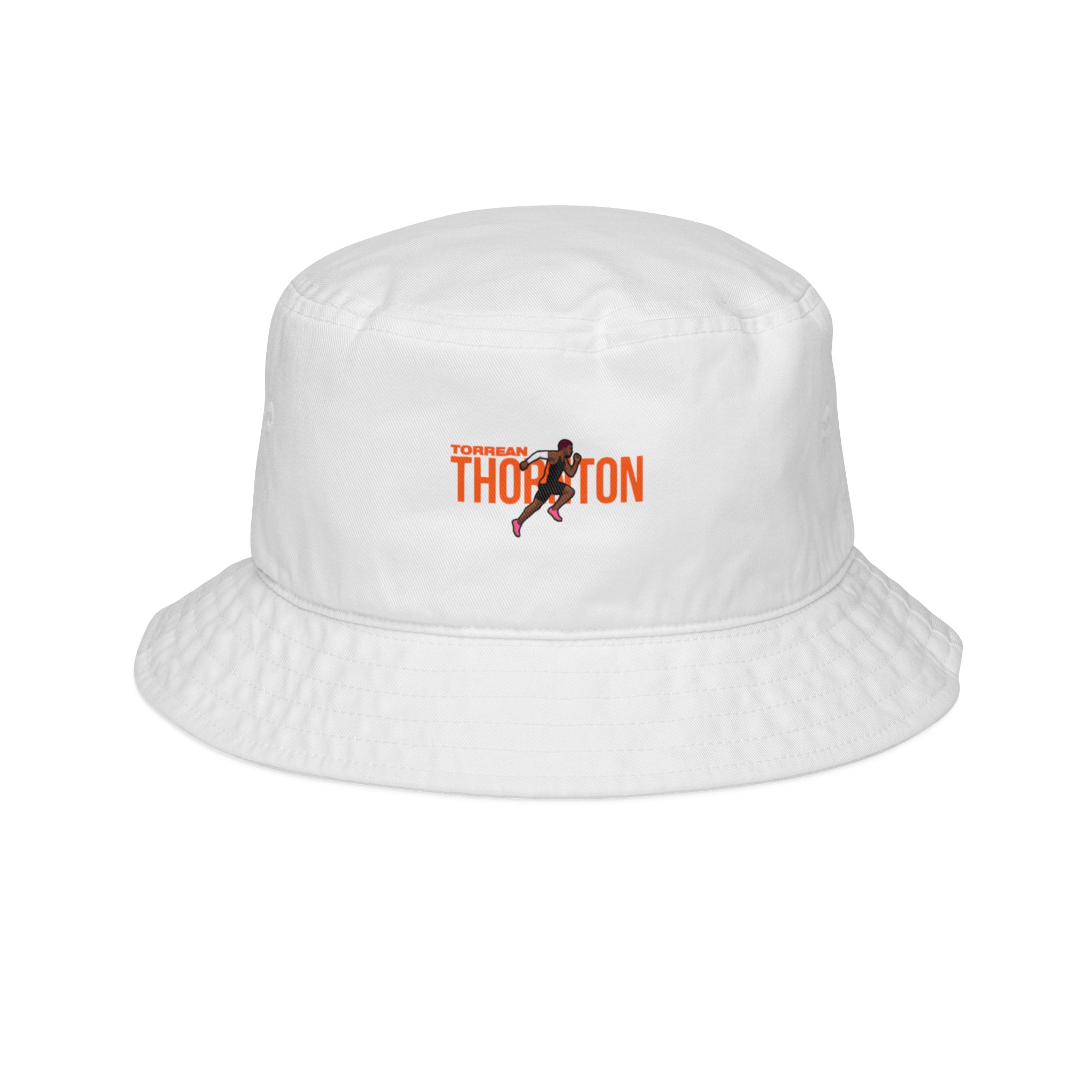 Bucket Hat — character_player_name in White