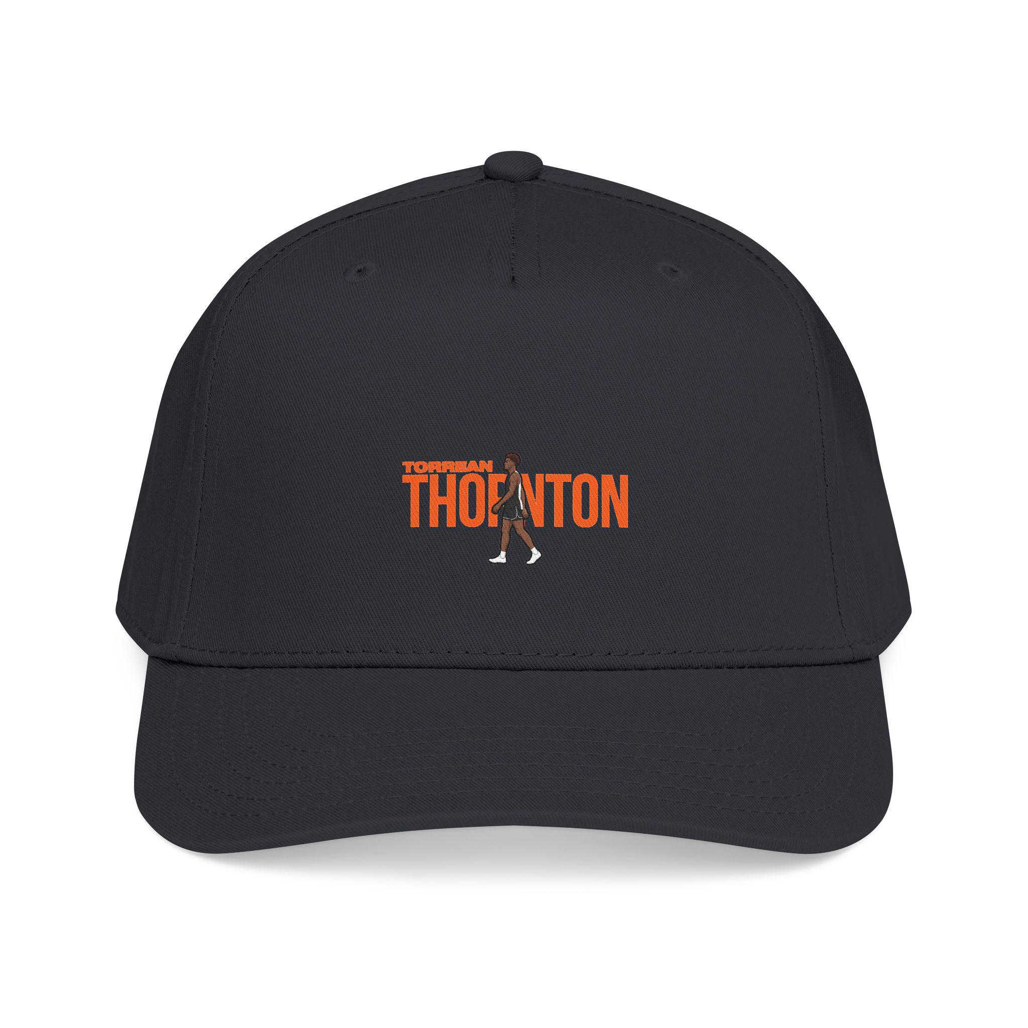 Baseball Cap — character_player_name in Black