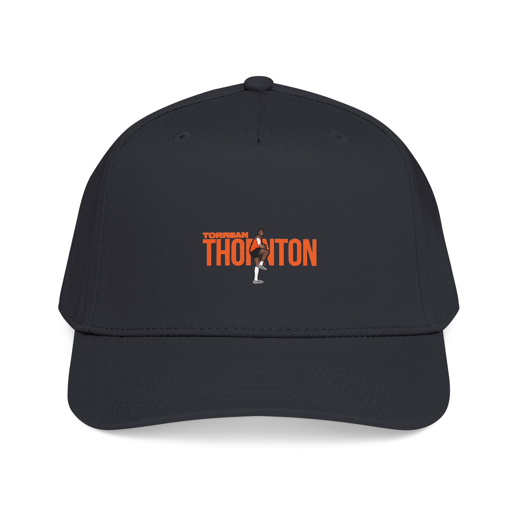 Baseball Cap — character_player_name in Black
