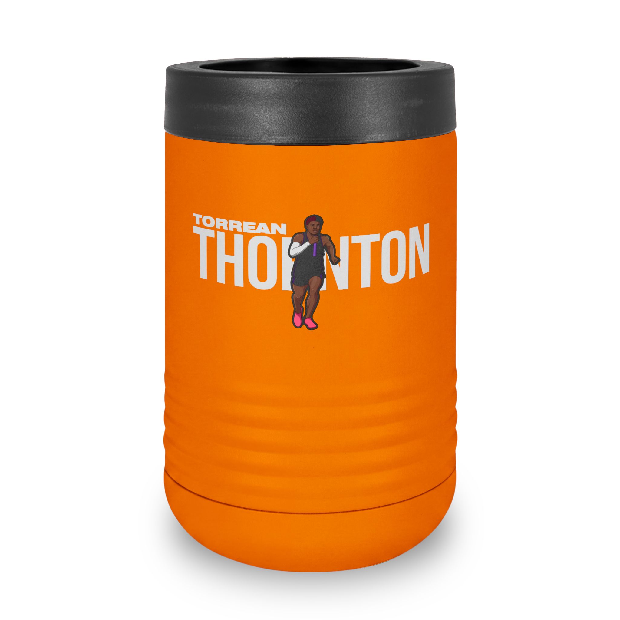 Stainless Can Cooler — character_player_name in Orange
