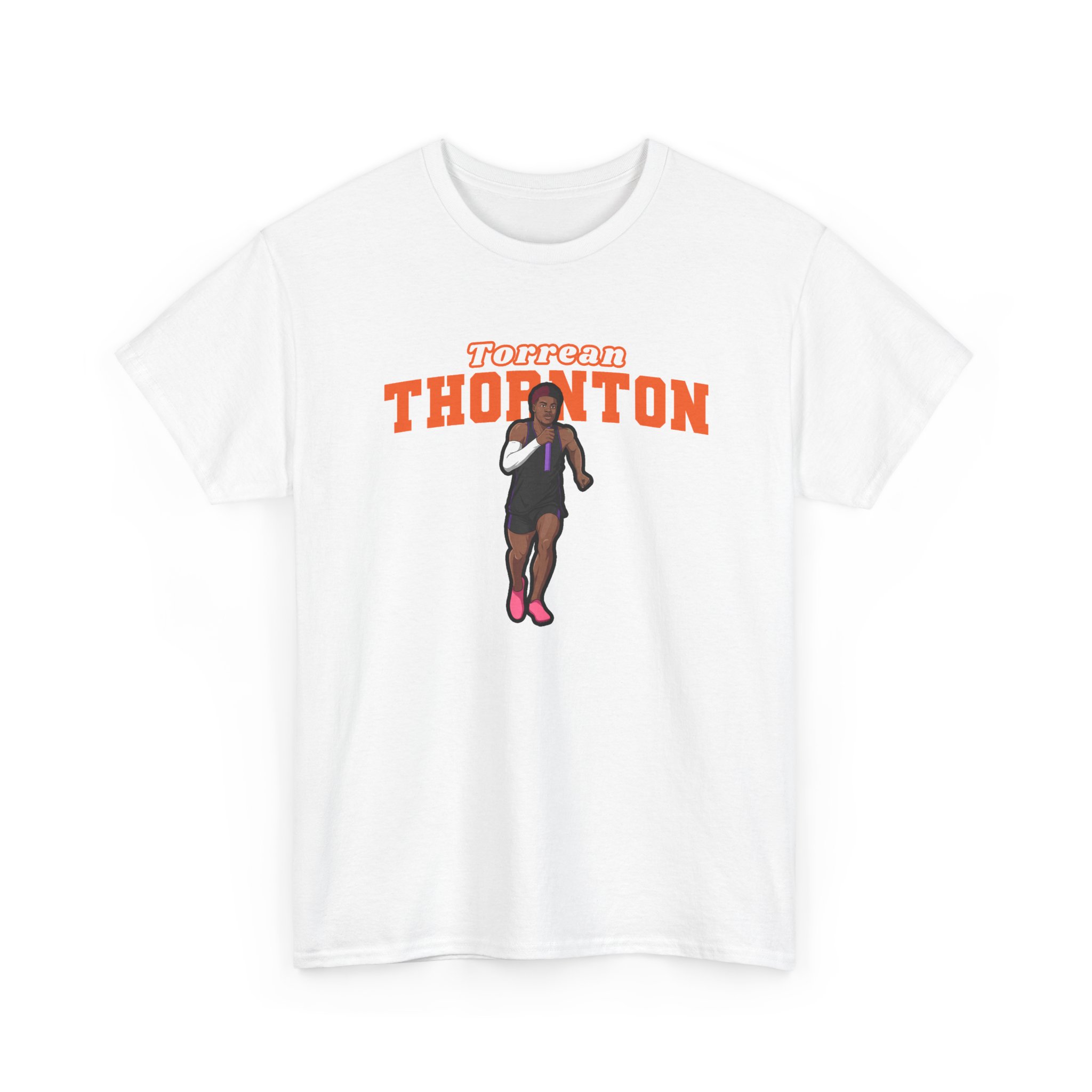 Tee — character_name_arch in White