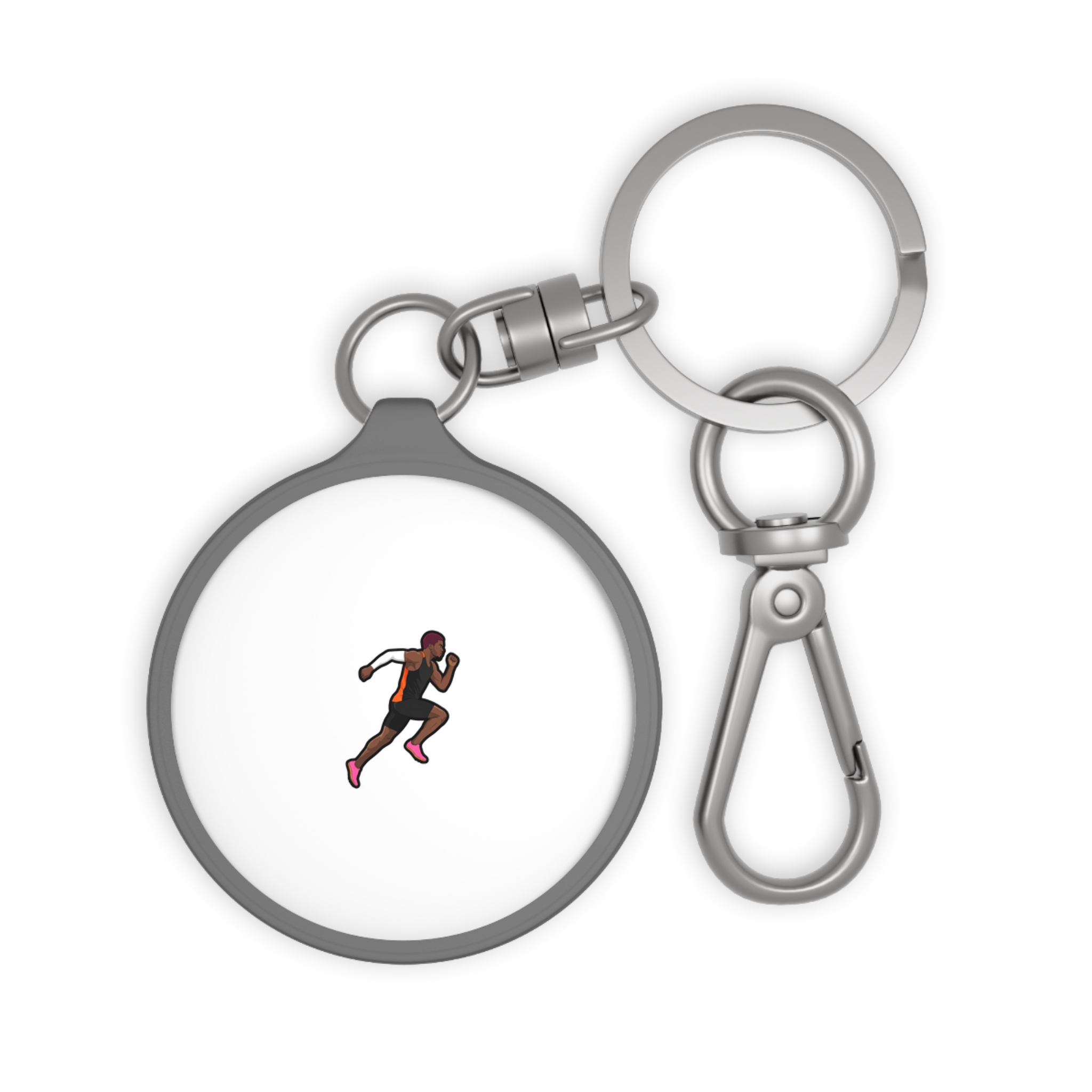 Keychain — character_player_name in Grey
