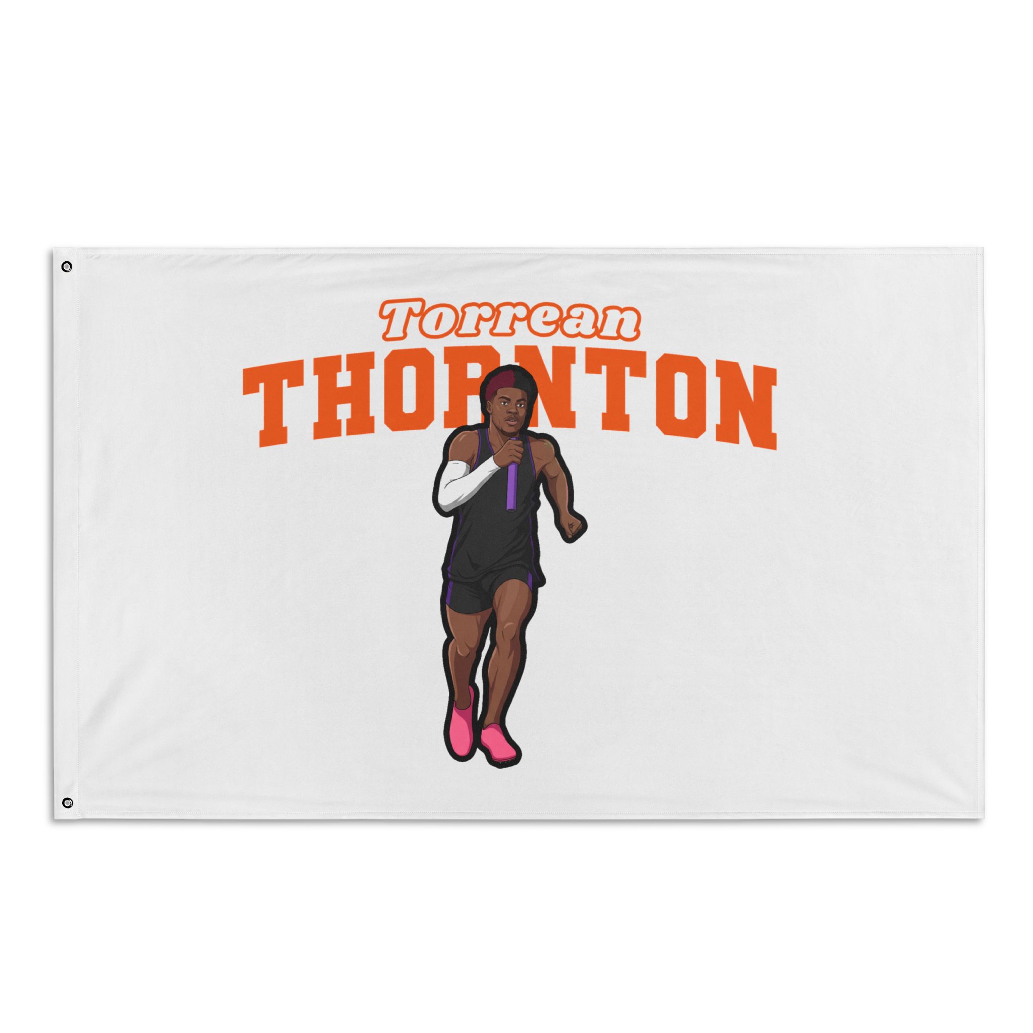 Flag (35 × 56 in) — character_name_arch in Classic