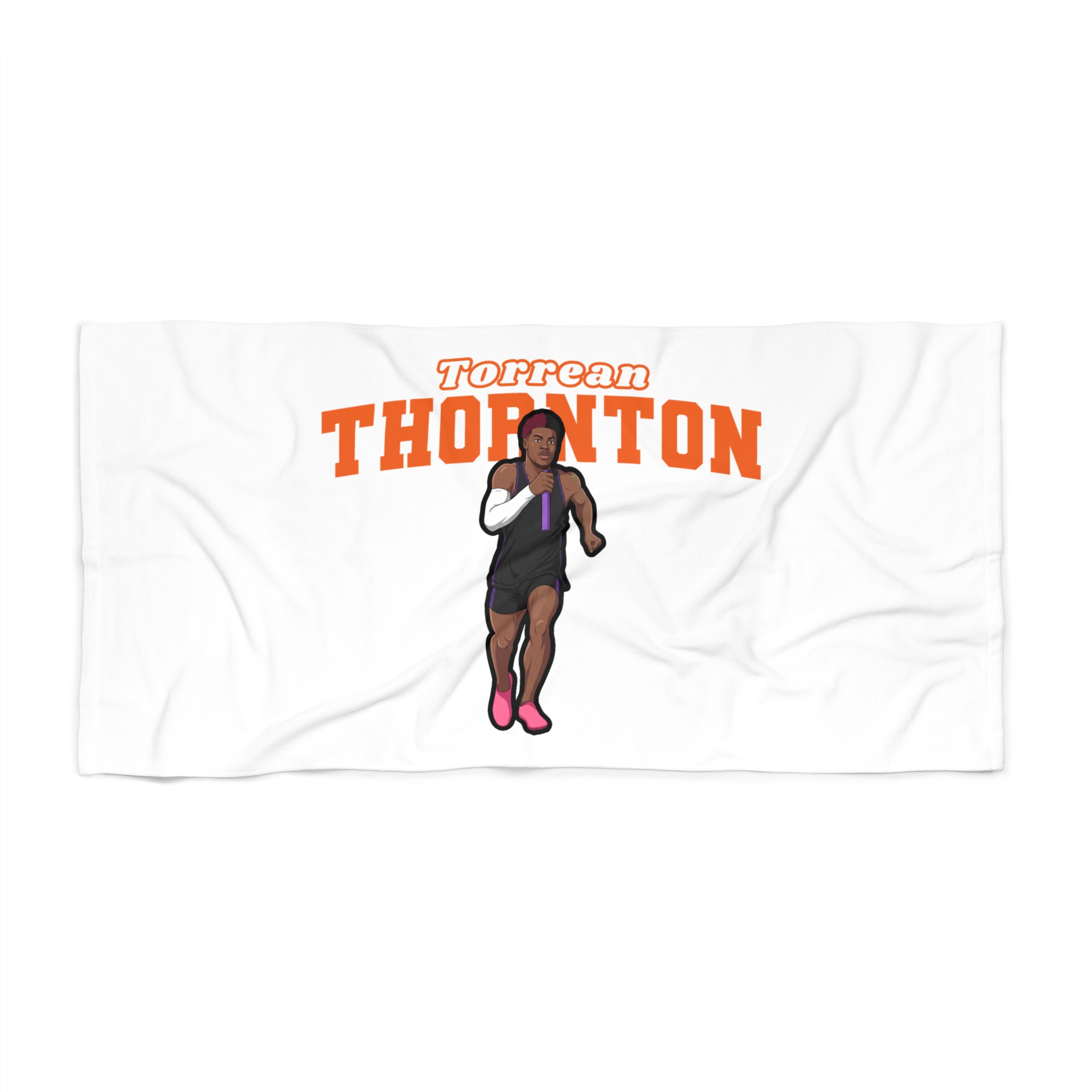 Beach Towel — character_name_arch in Classic