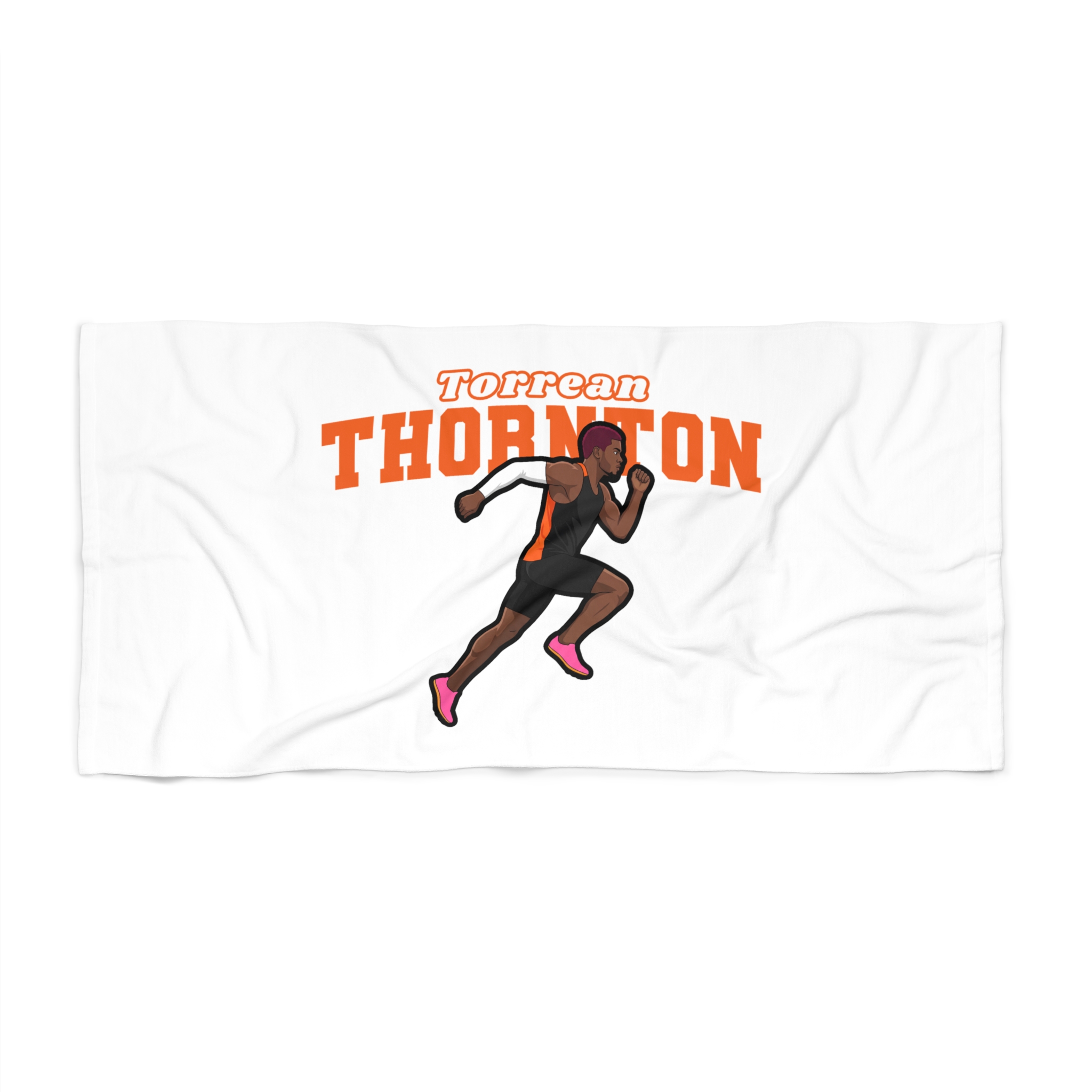 Beach Towel — character_name_arch in Classic