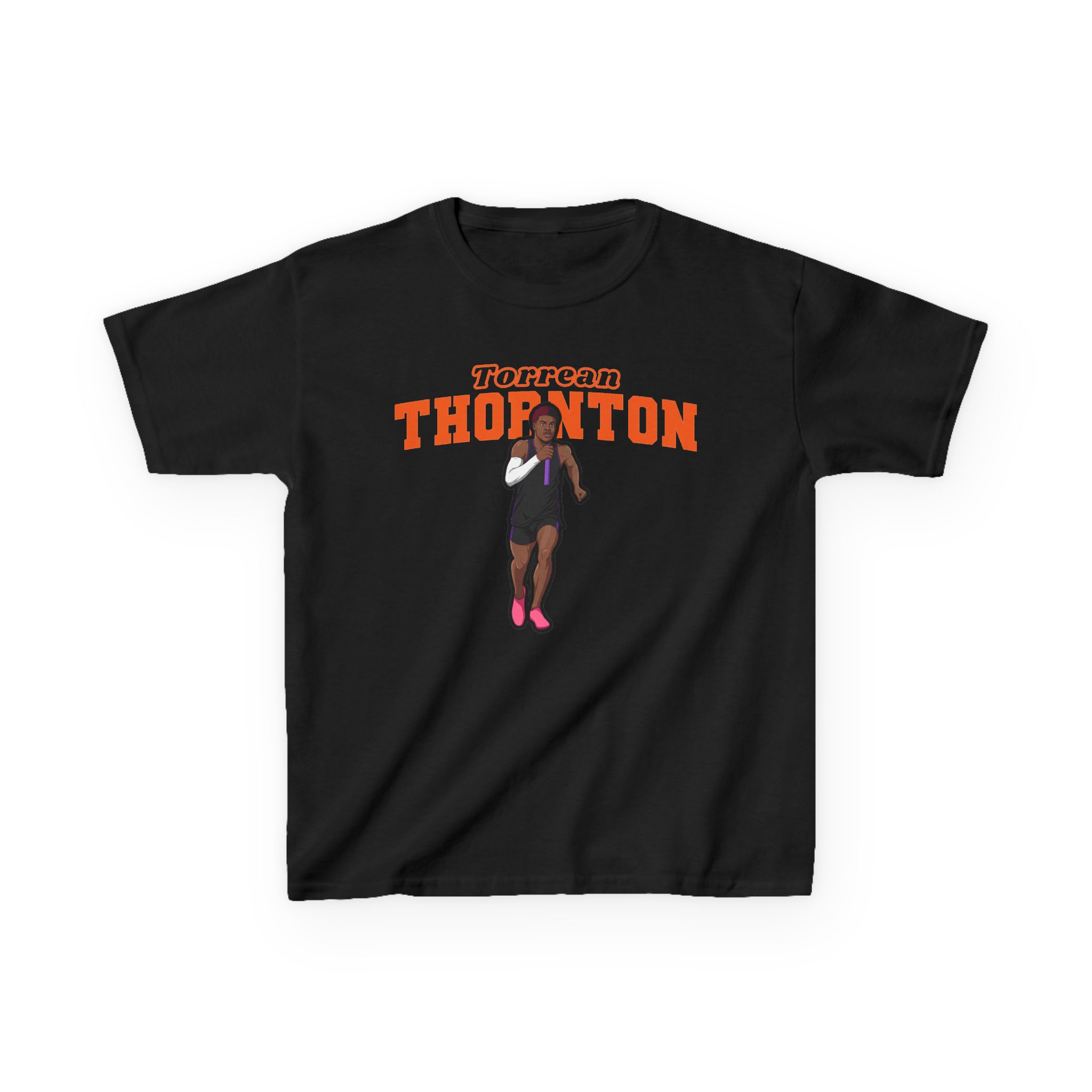 Youth Tee — character_name_arch in Black