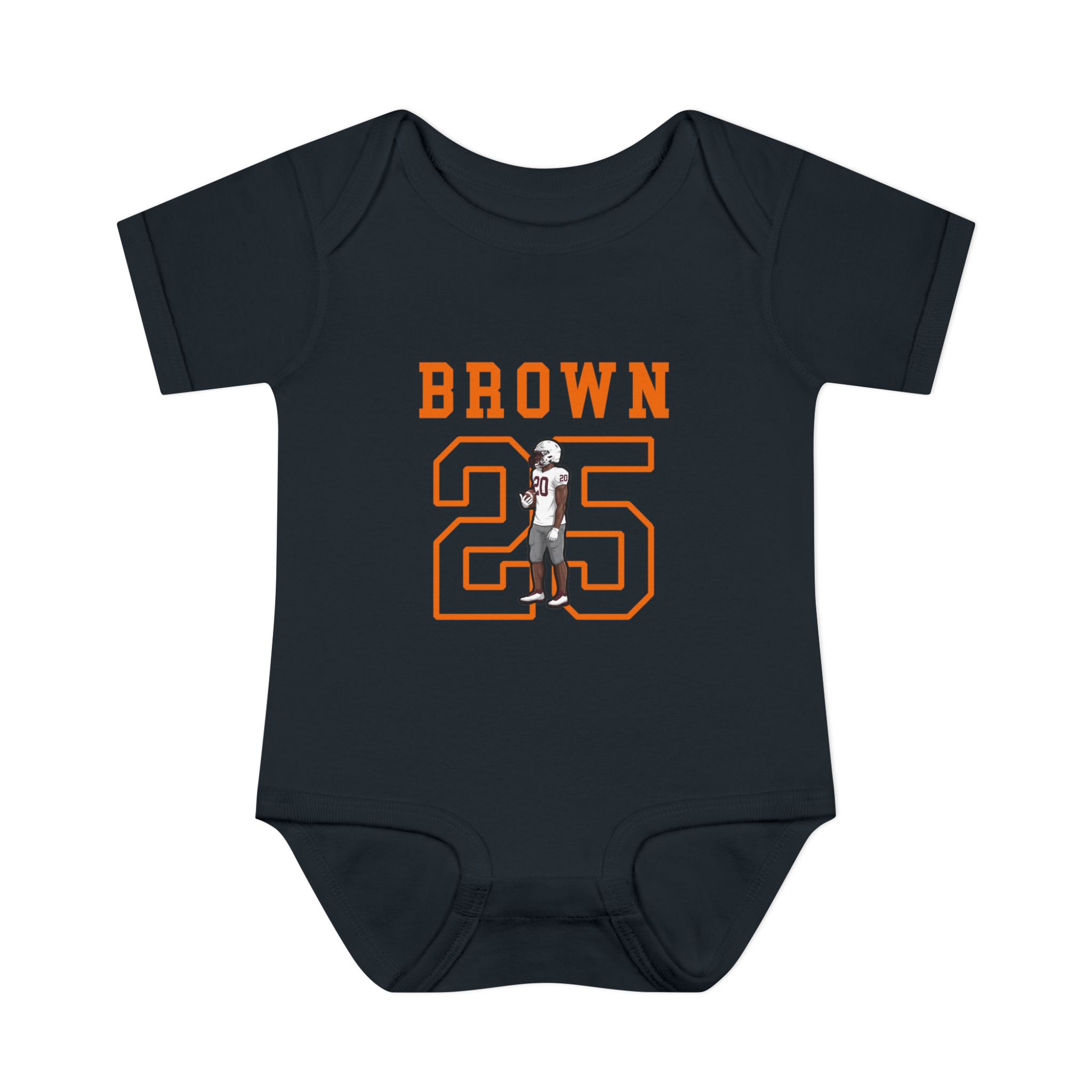 Baby Onesie — character_shirsey in Black