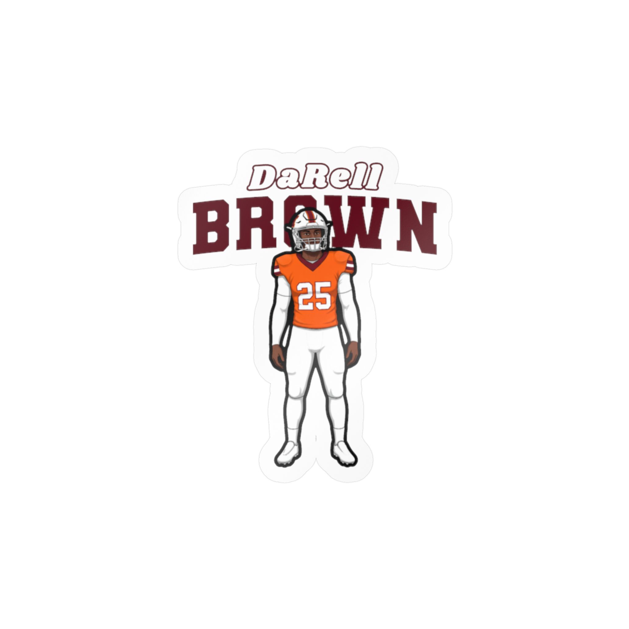 Vinyl Sticker — character_name_arch in Classic