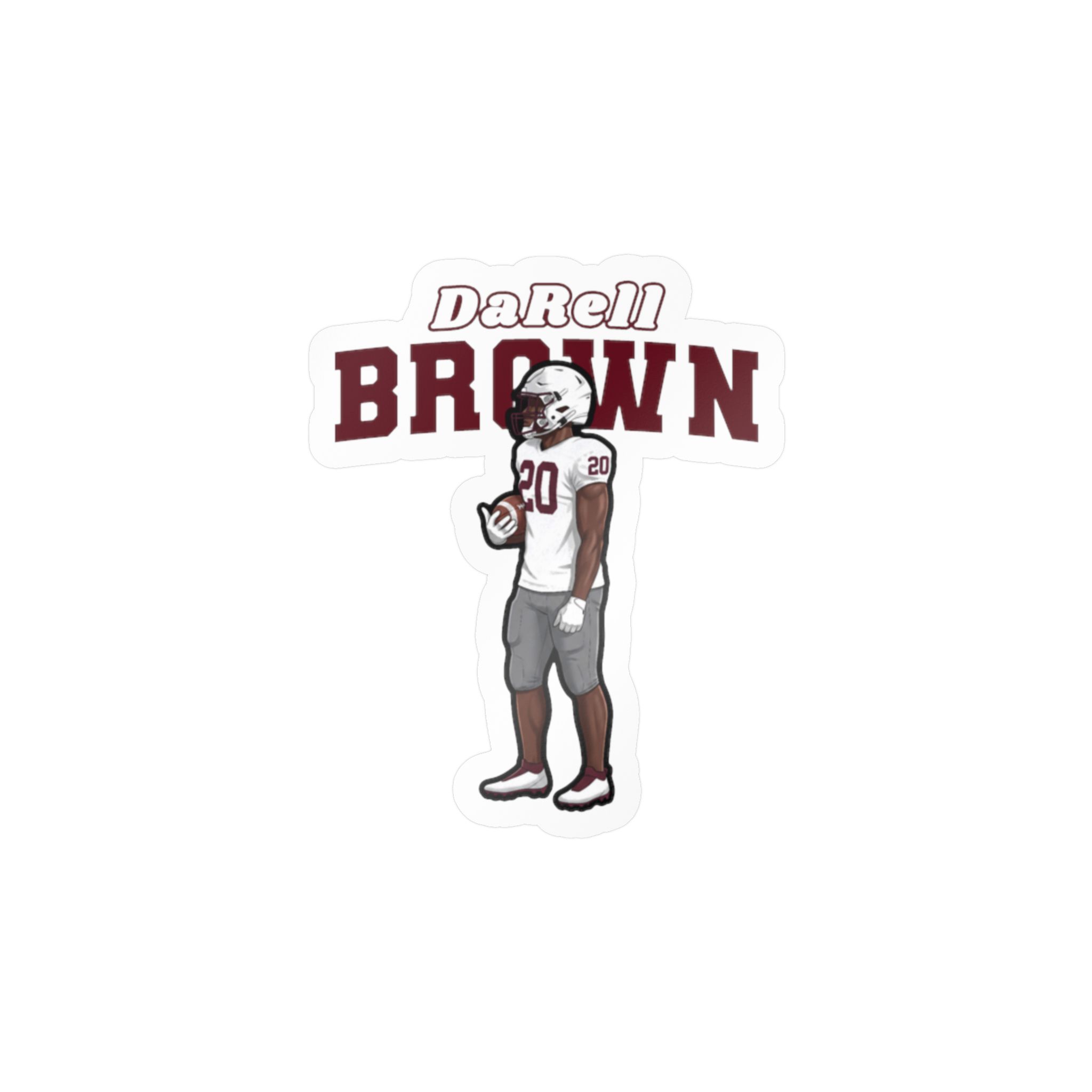 Vinyl Sticker — character_name_arch in Classic