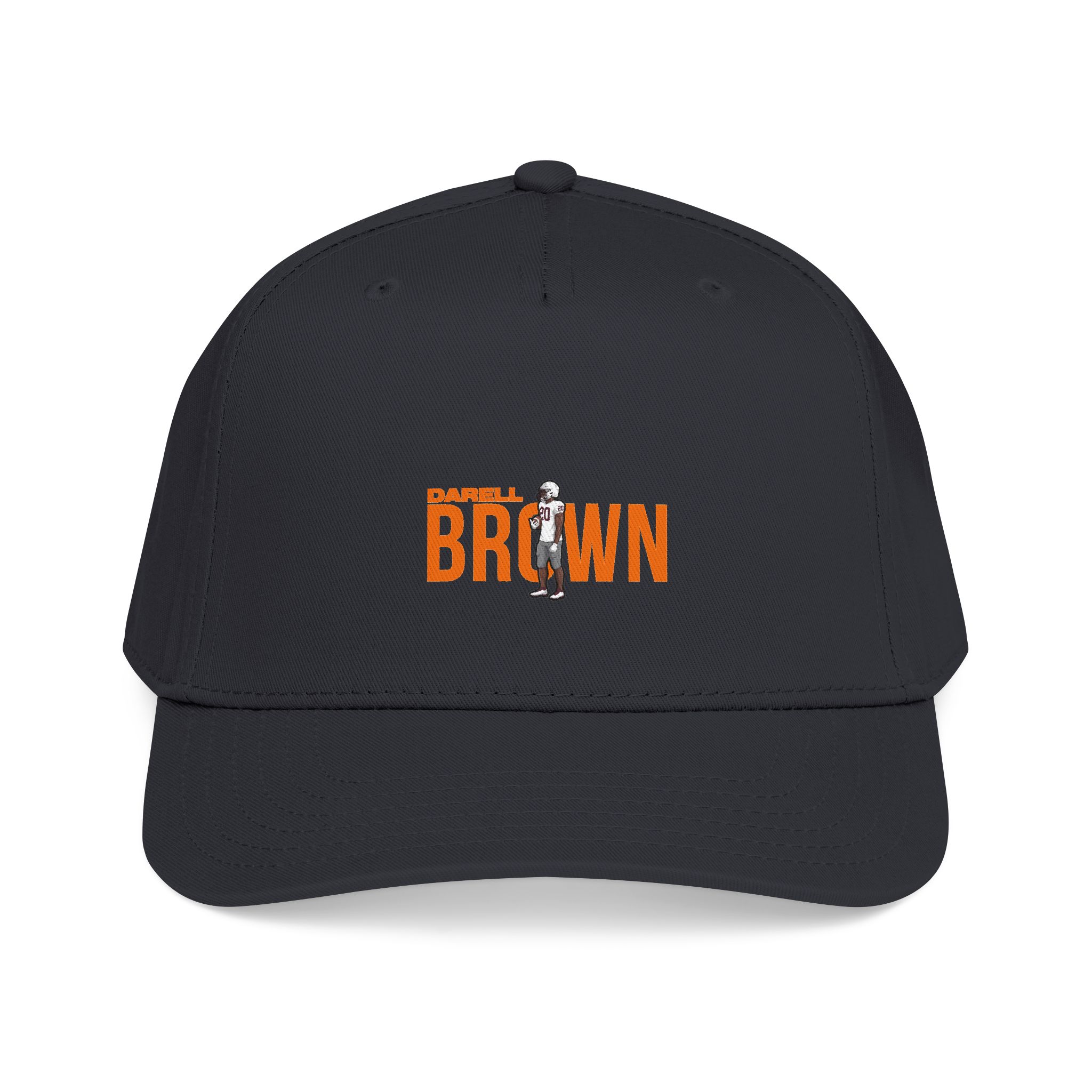 Baseball Cap — character_player_name in Black