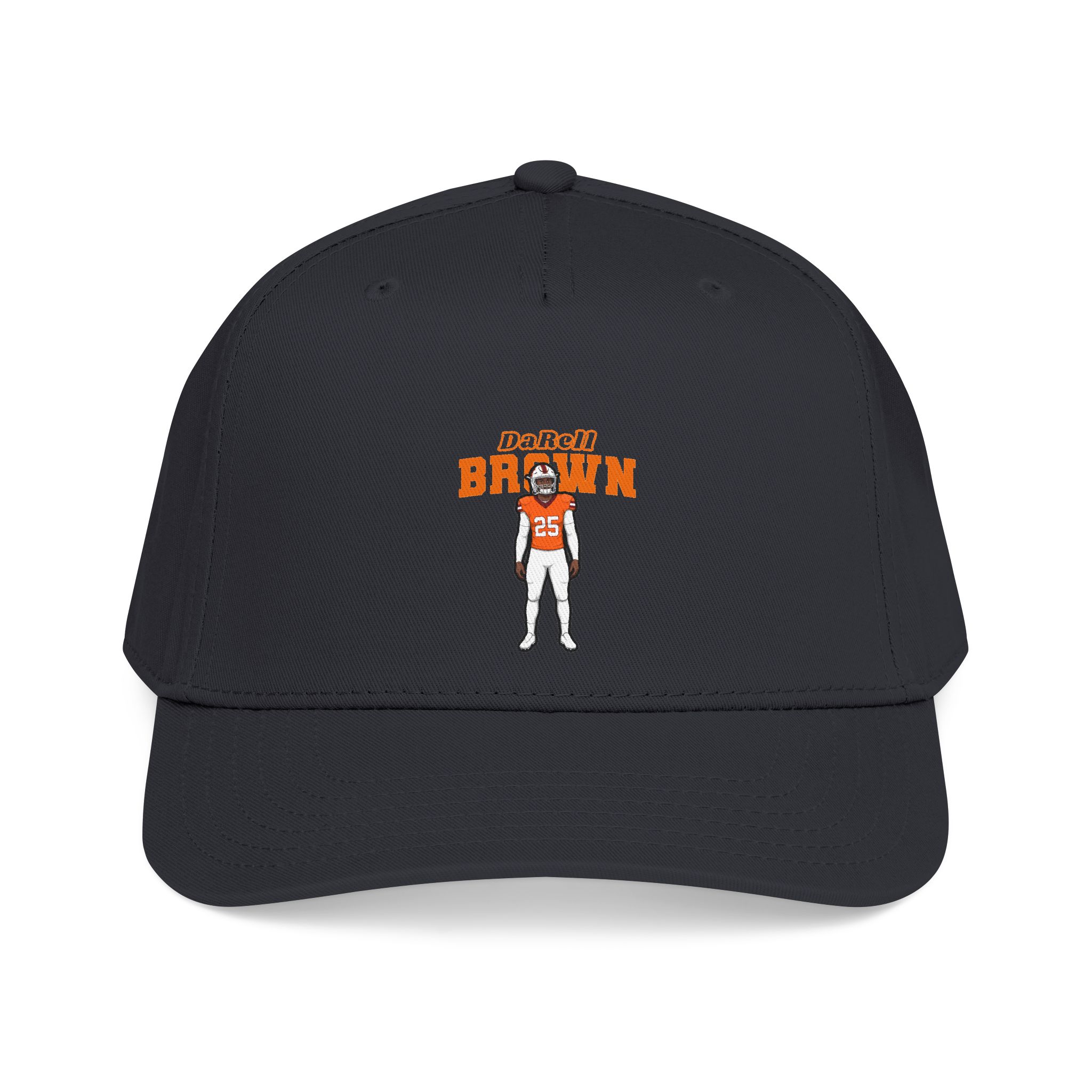 Baseball Cap — character_name_arch in Black