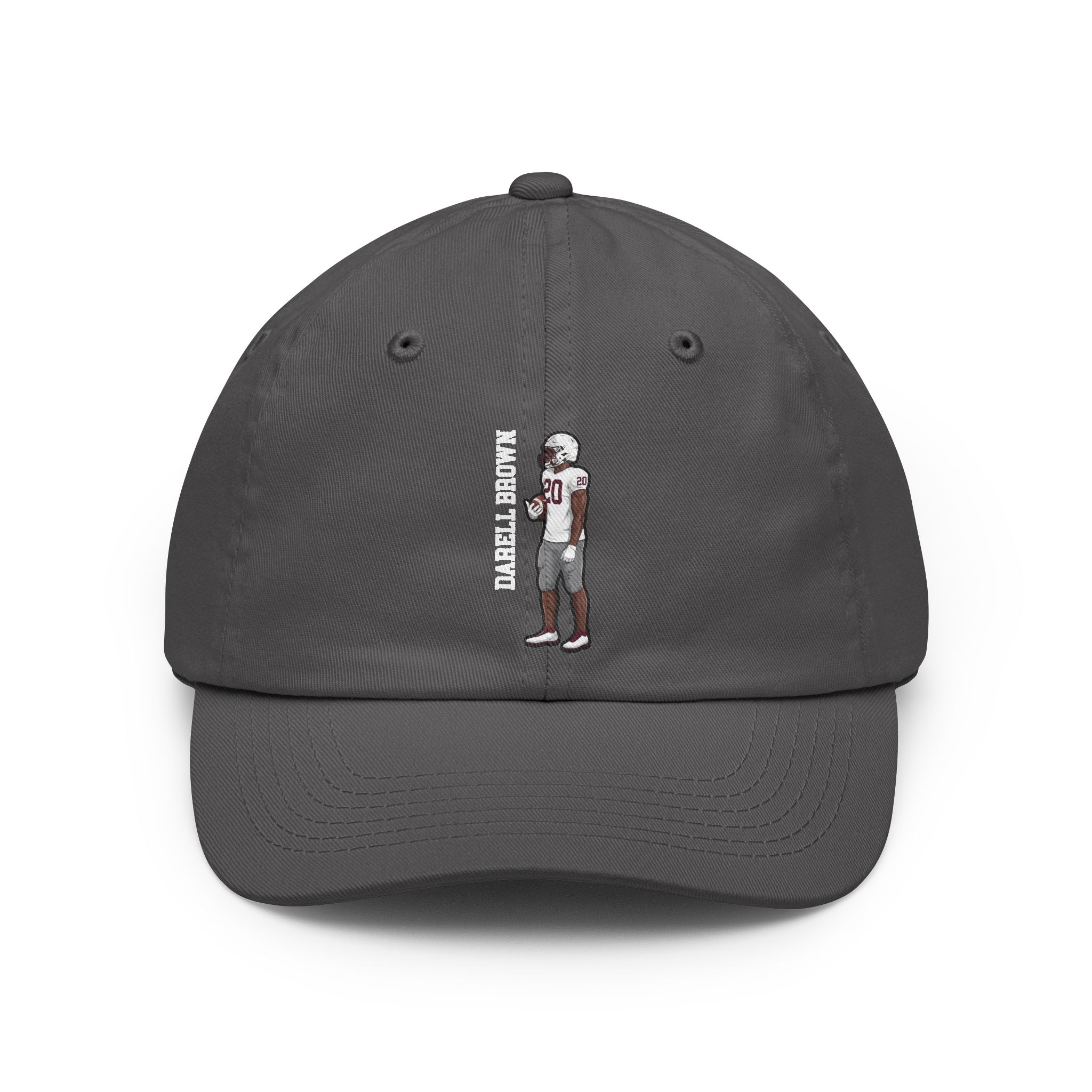 Classic Cap — character_name_vertical in Grey