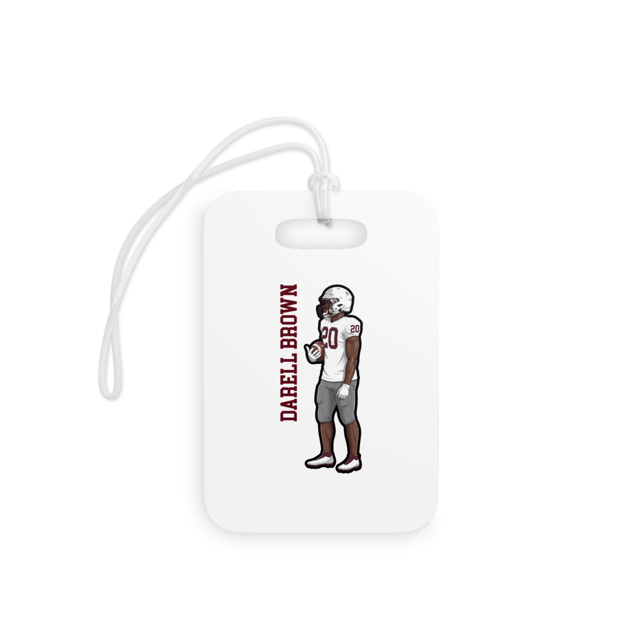 Bag Tag — character_name_vertical in Classic