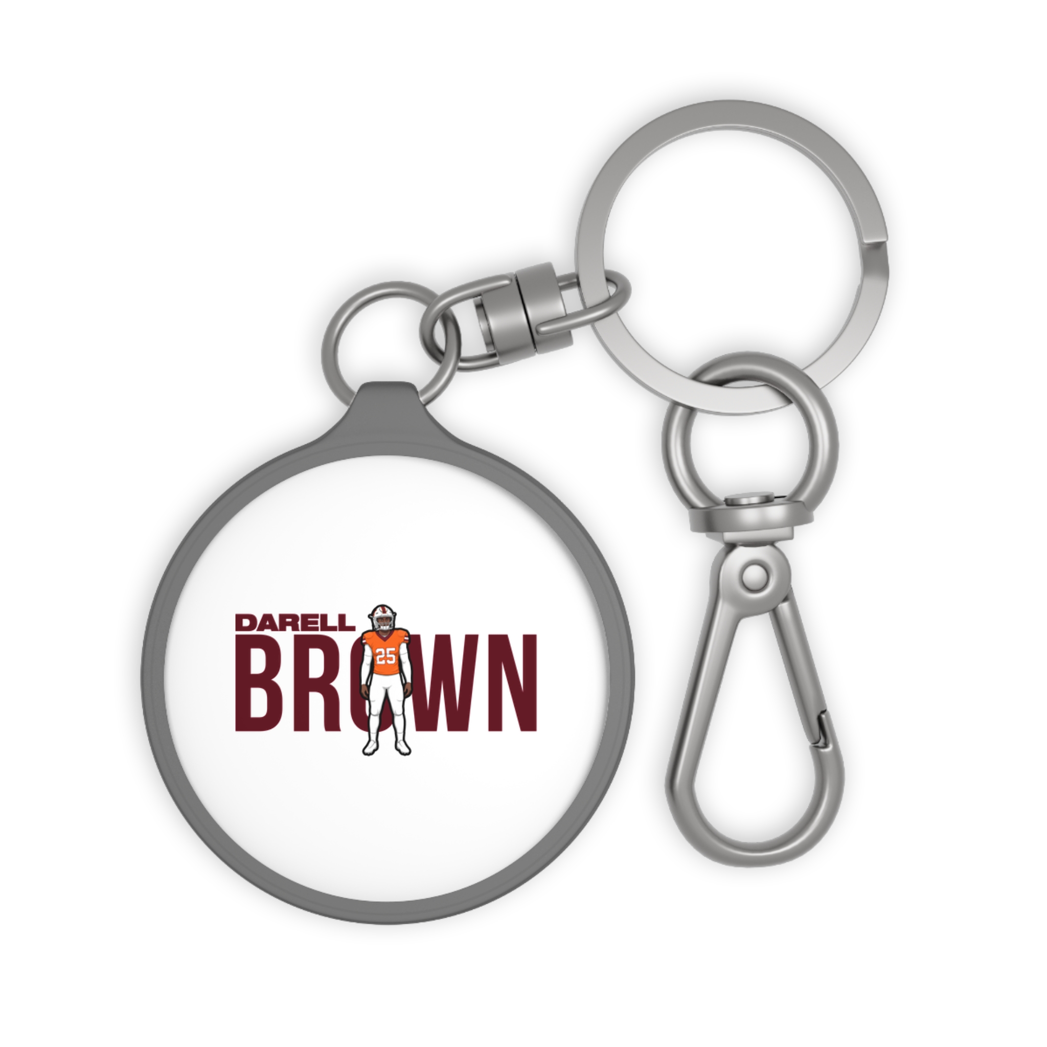 Keychain — character_player_name in Grey