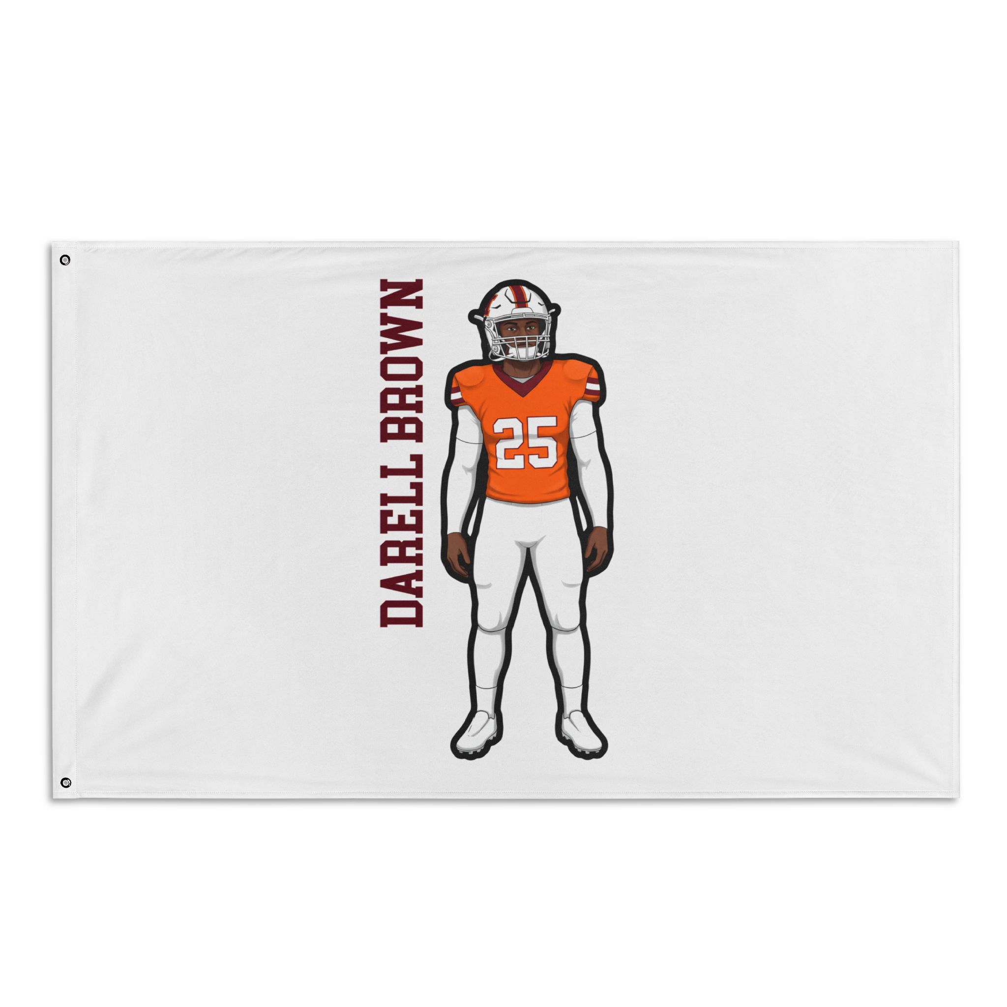 Flag (35 × 56 in) — character_name_vertical in Classic