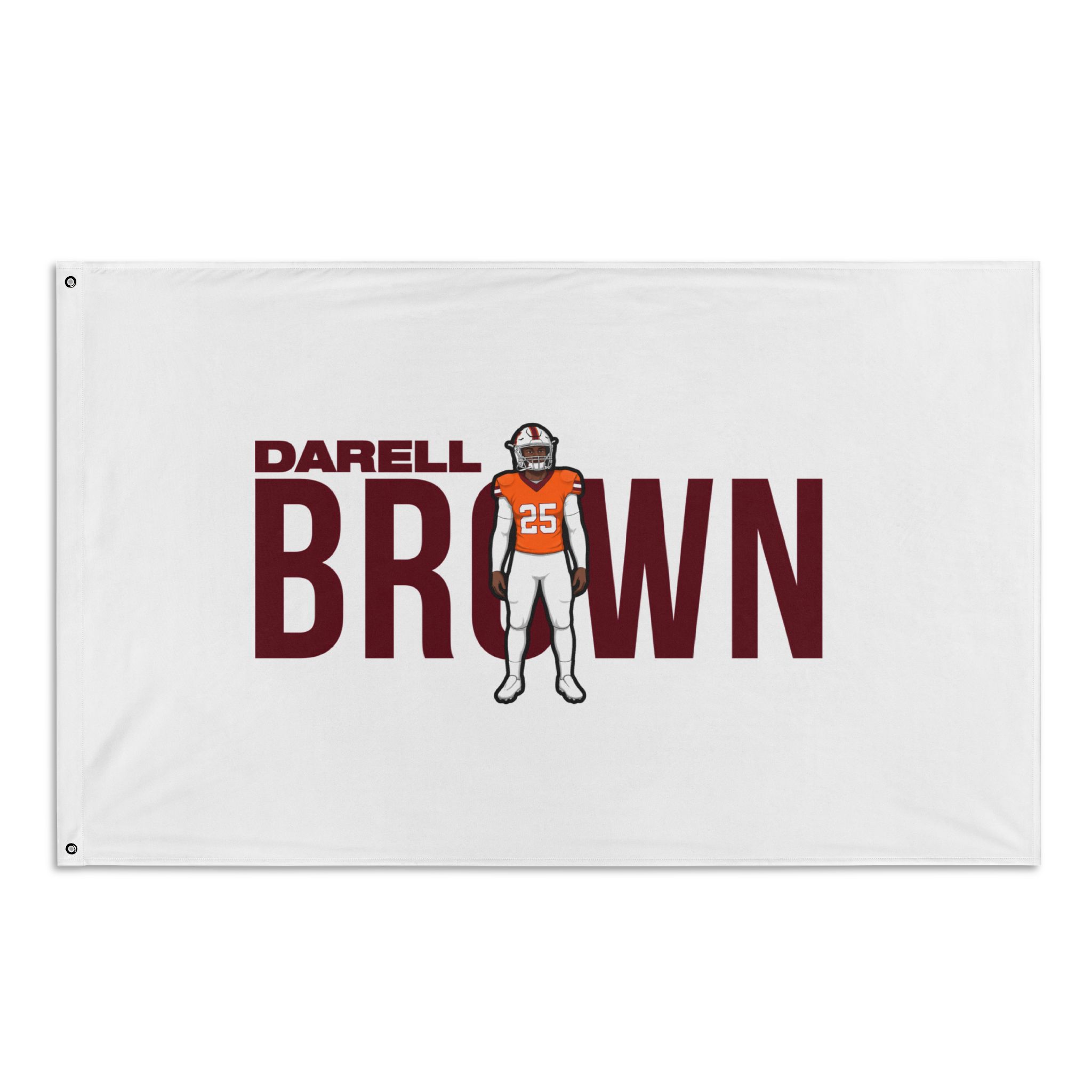 Flag (35 × 56 in) — character_player_name in Classic