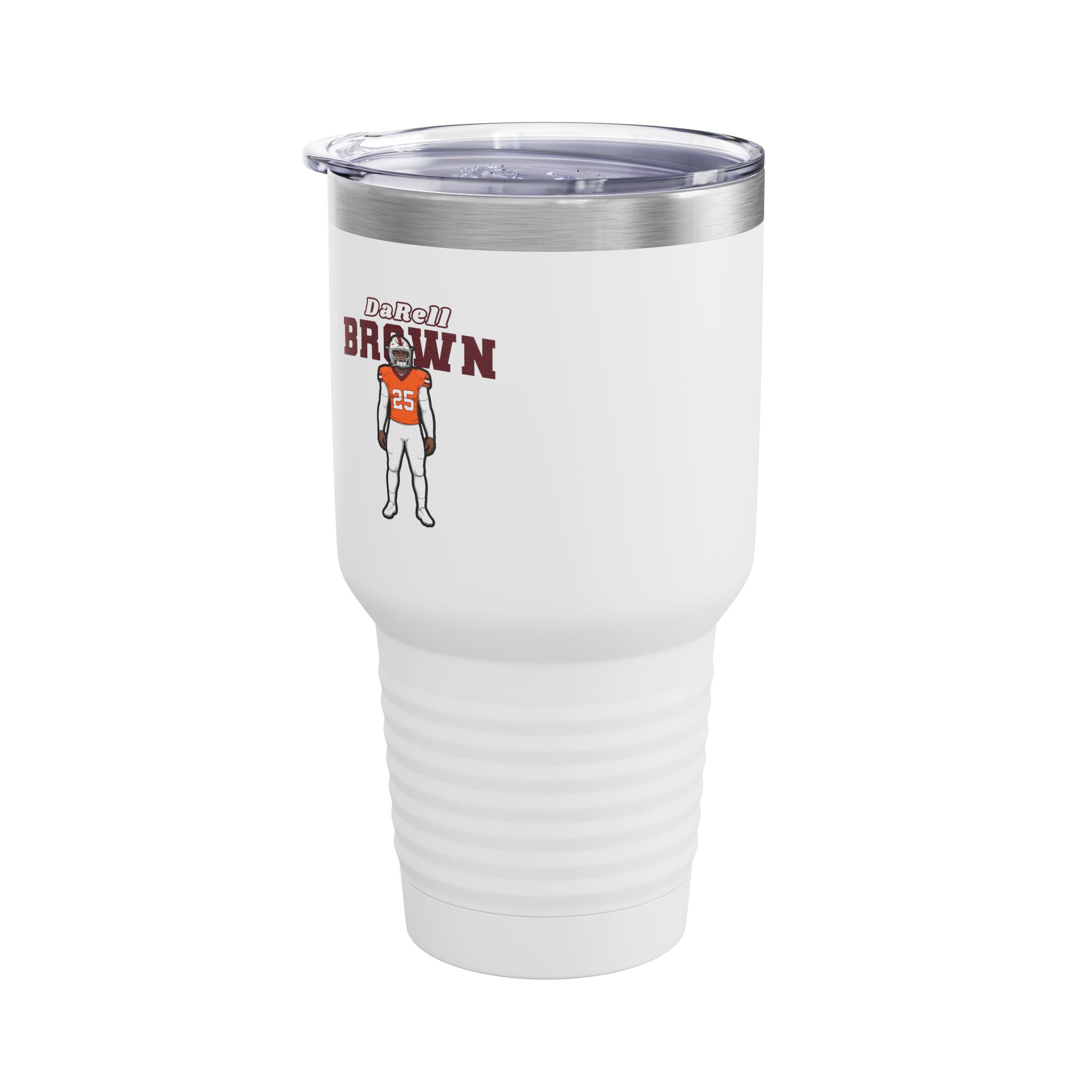 30oz Tumbler — character_name_arch in White