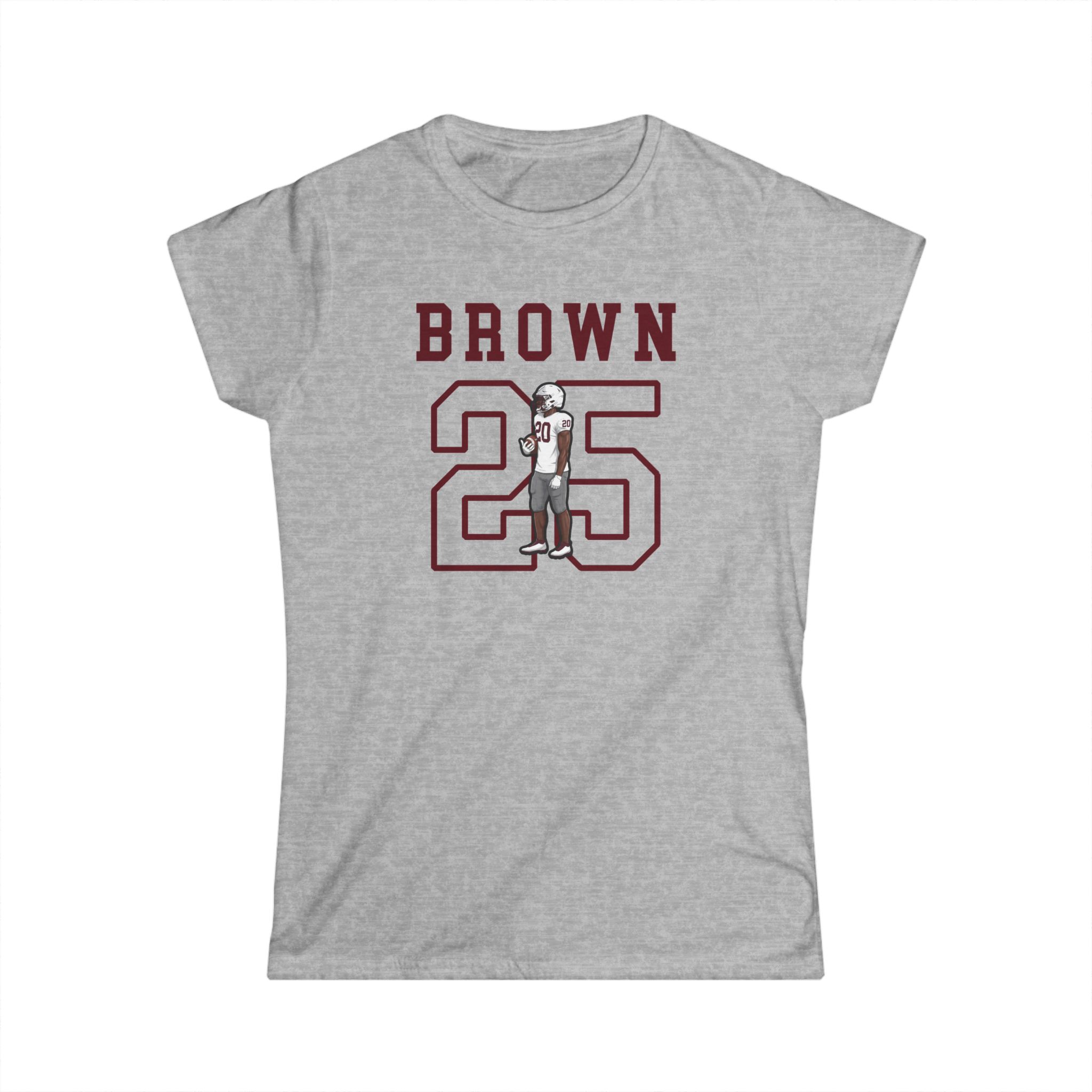 Women's Softstyle Tee — character_shirsey in Grey