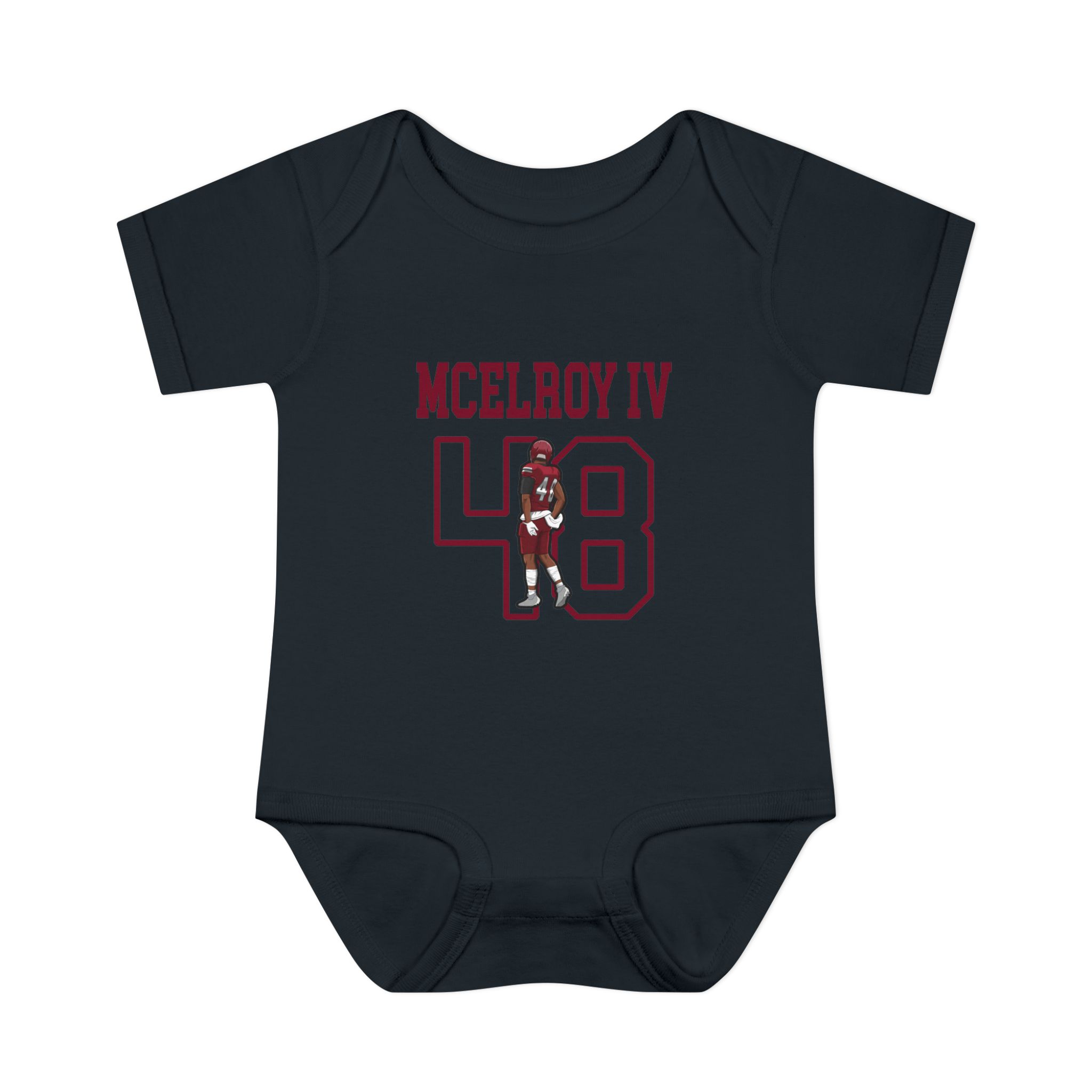 Baby Onesie — character_shirsey in Black