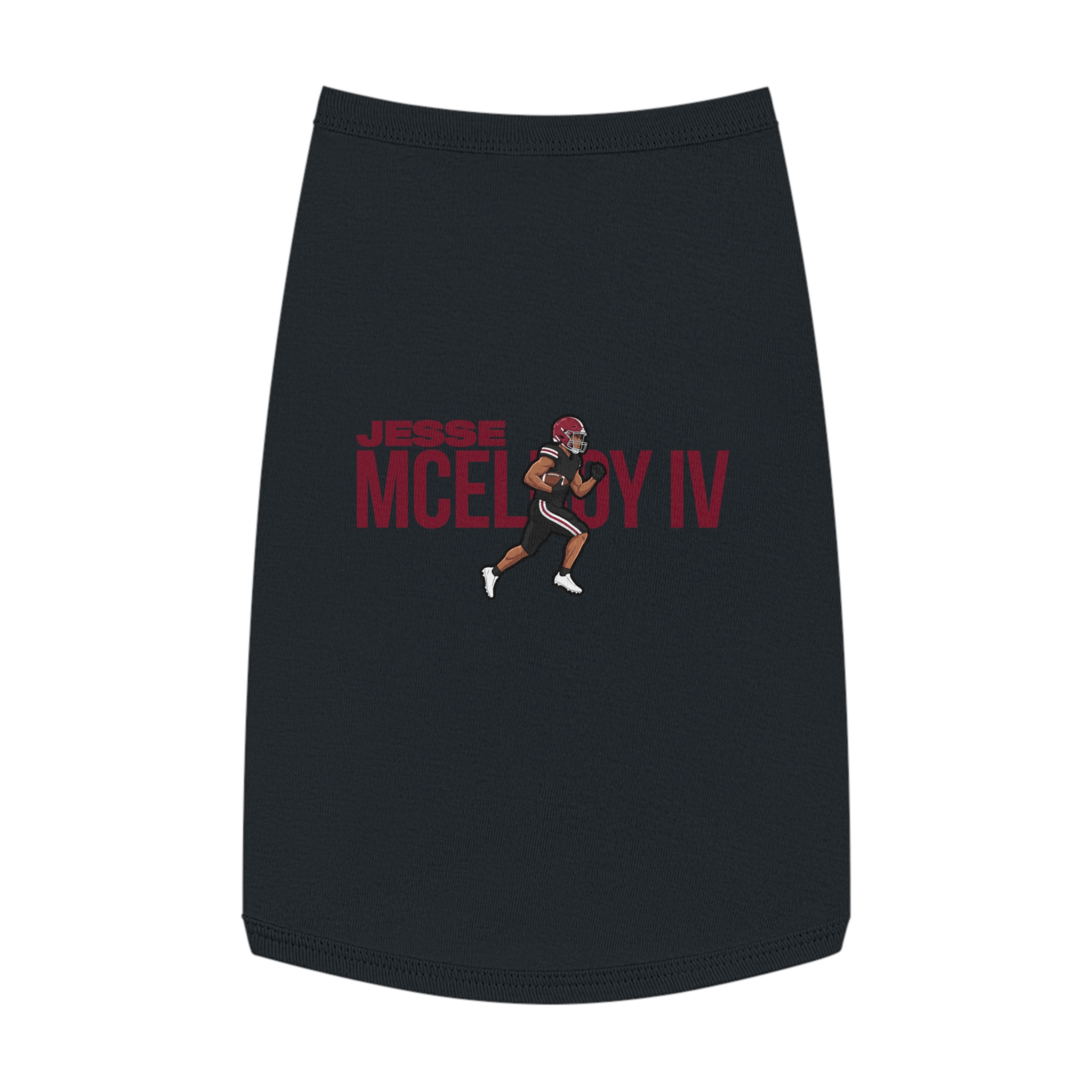 Pet Tank Top — character_player_name in White