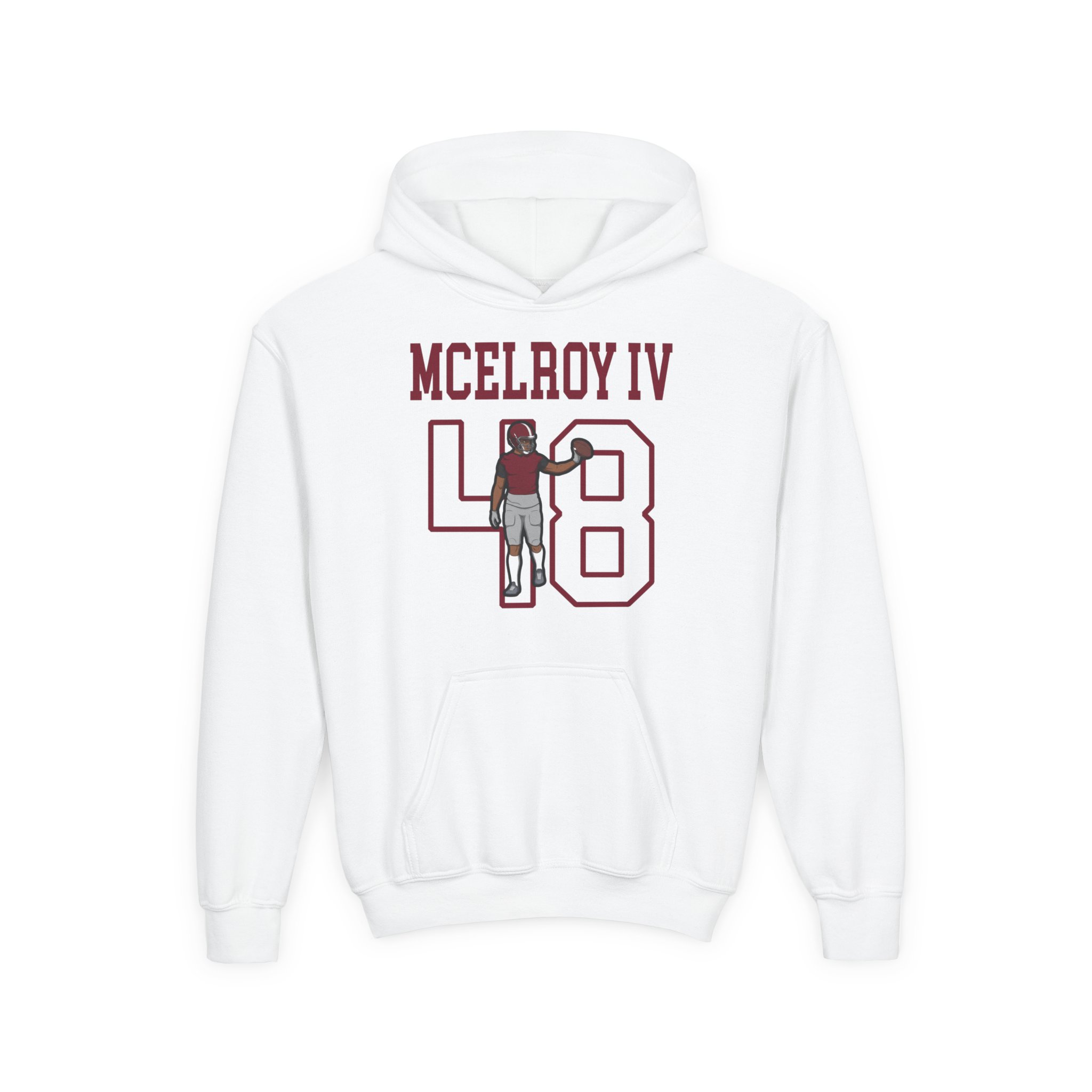 Youth Hoodie — character_shirsey in White