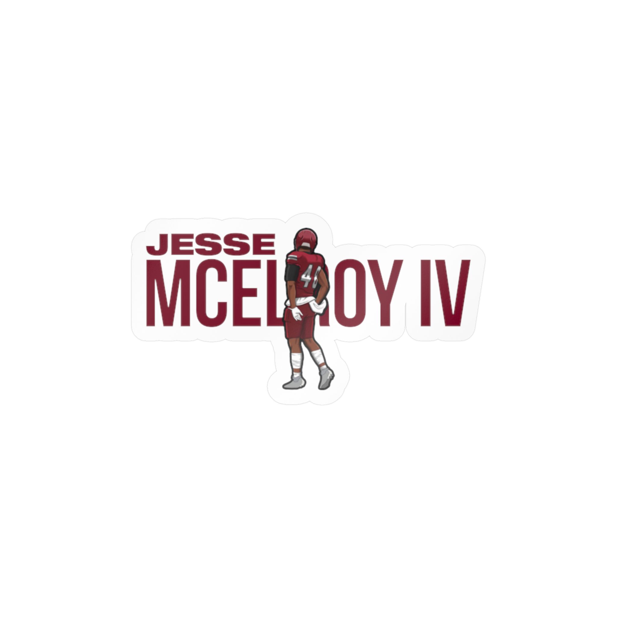 Vinyl Sticker — character_player_name in Classic