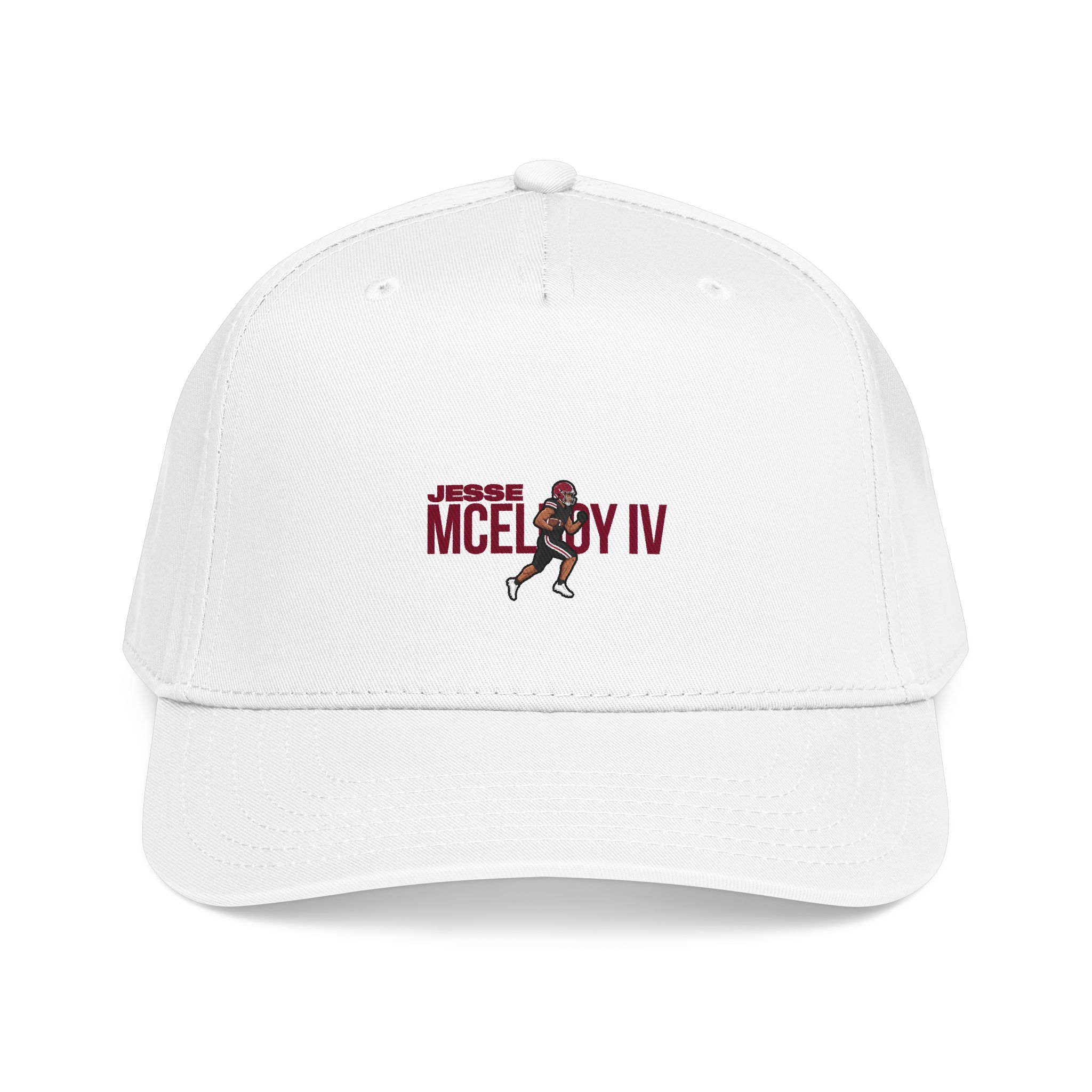 Baseball Cap — character_player_name in White