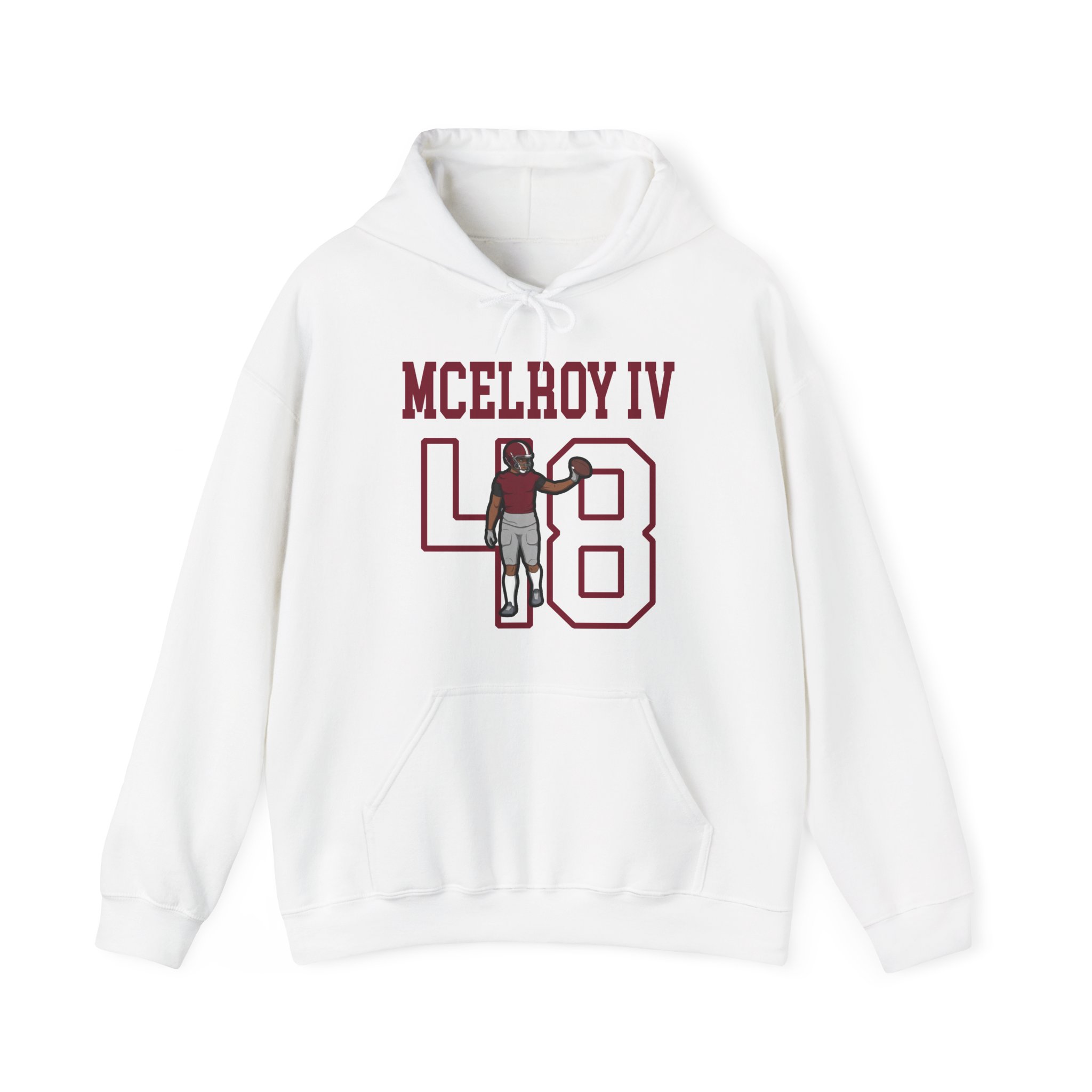 Hoodie — character_shirsey in White