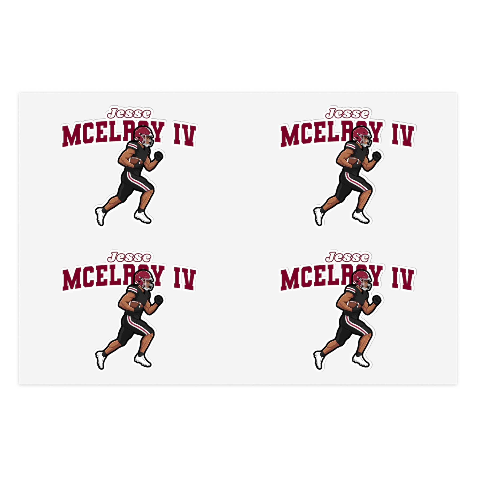 Sticker Sheet — character_name_arch in Classic