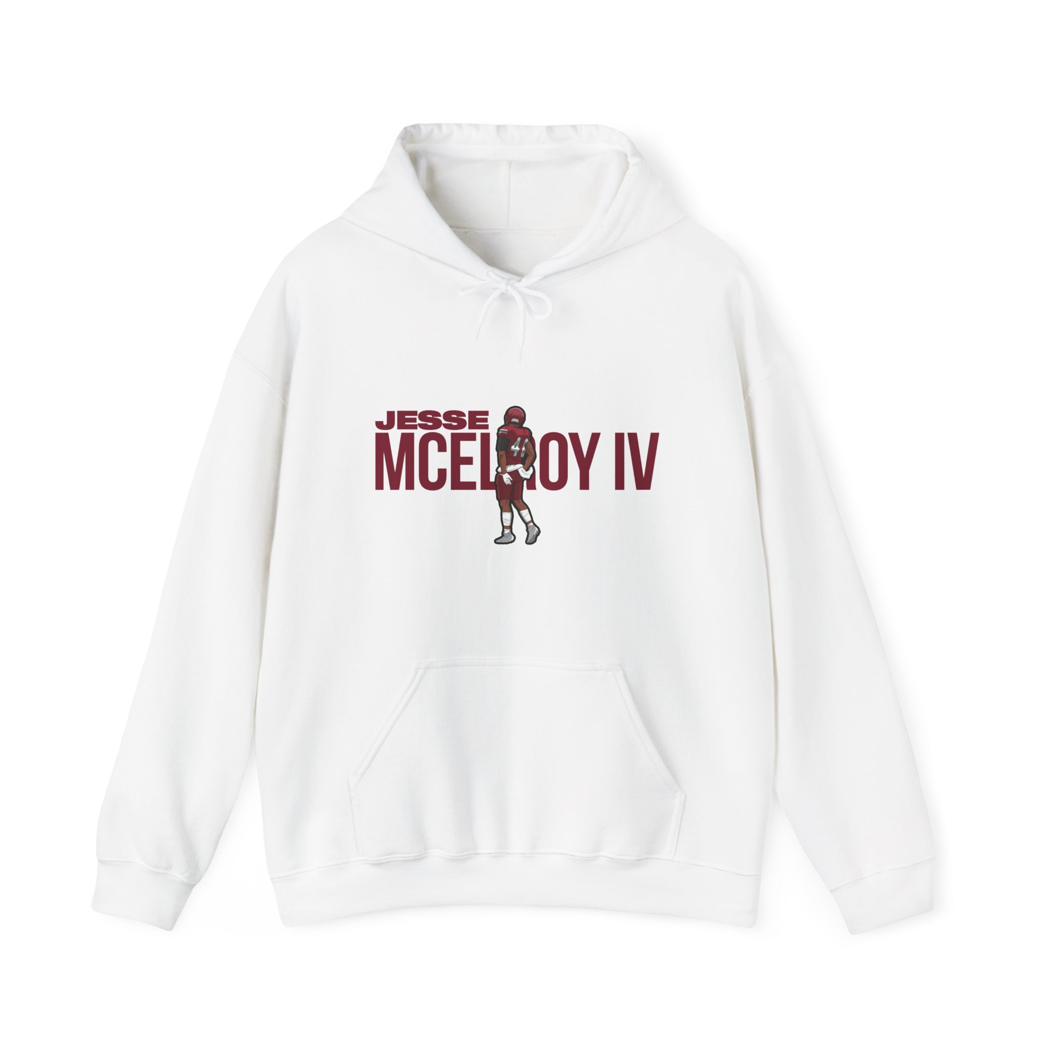 Hoodie — character_player_name in White