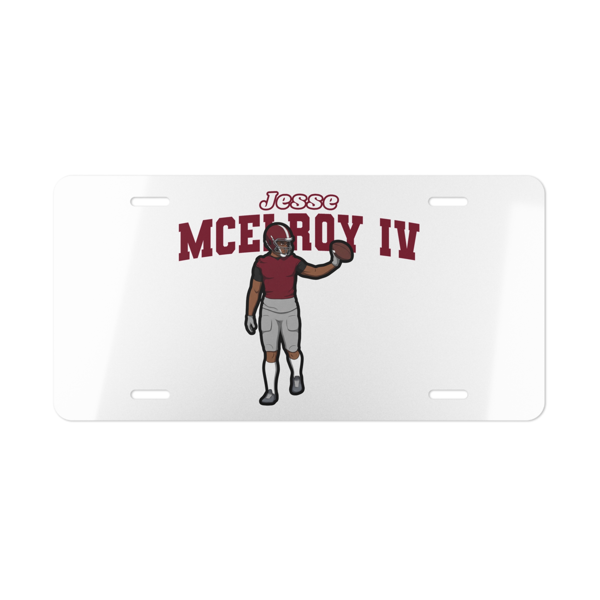License Plate — character_name_arch in Classic