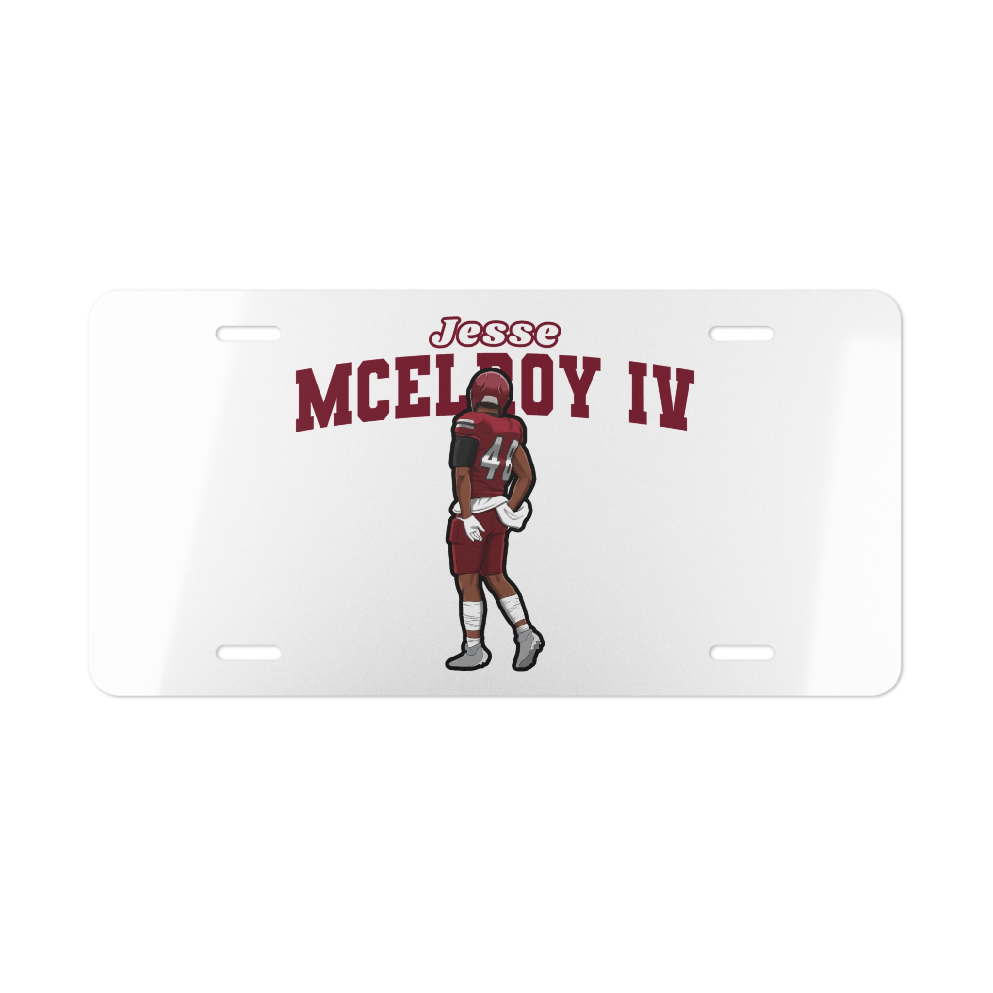 License Plate — character_name_arch in Classic