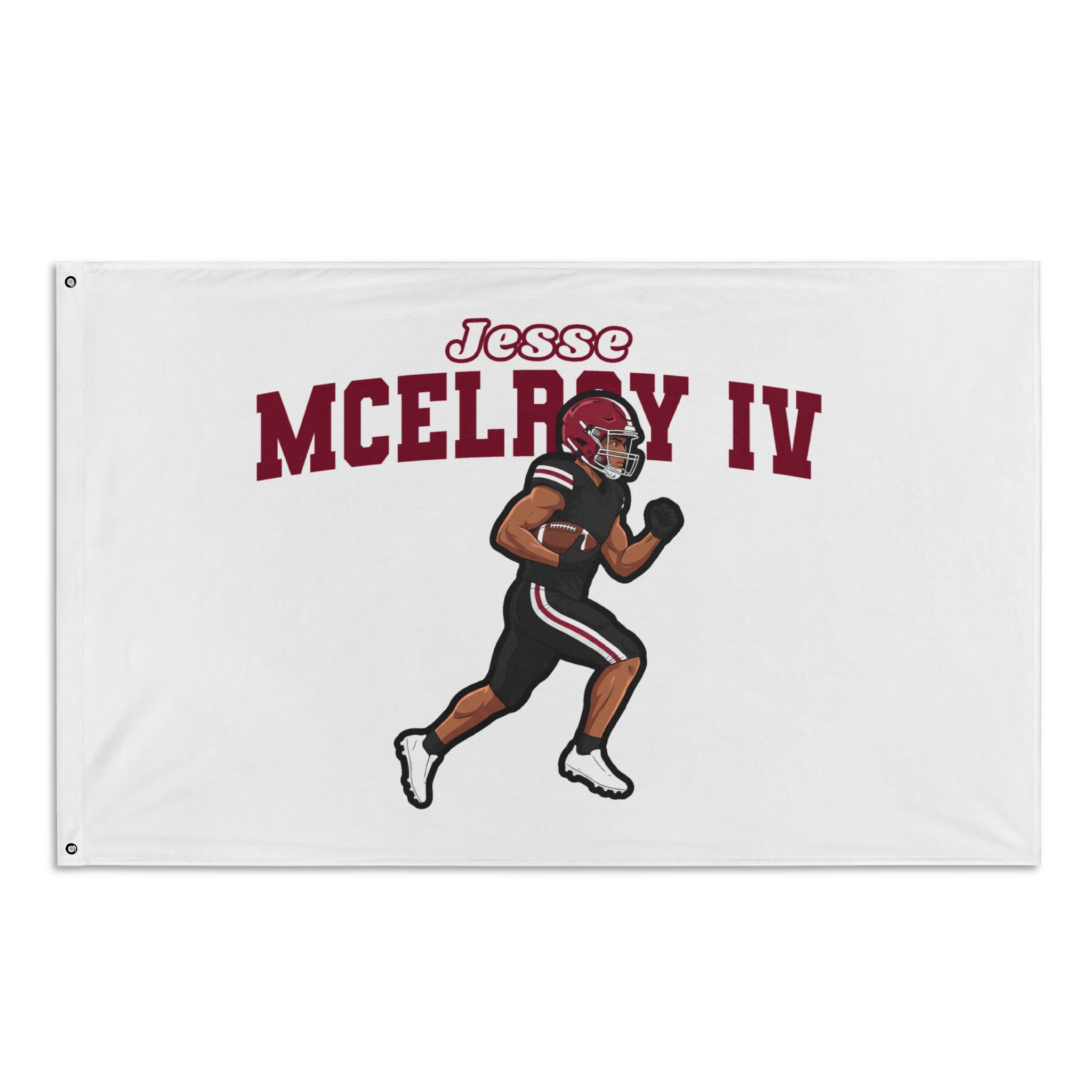 Flag (35 × 56 in) — character_name_arch in Classic