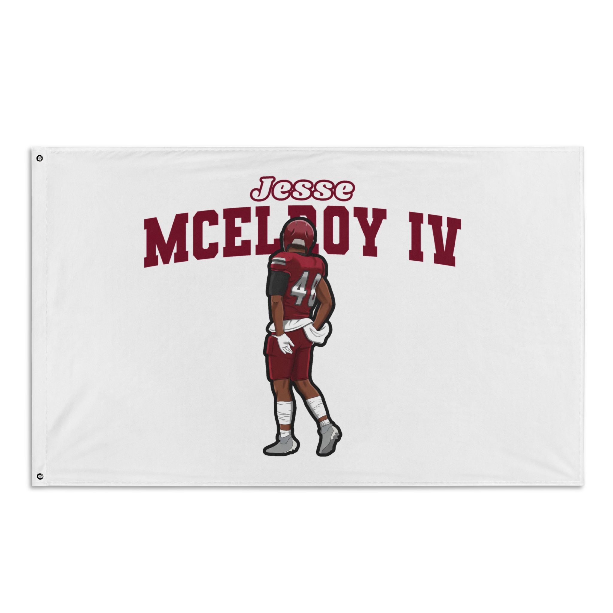 Flag (35 × 56 in) — character_name_arch in Classic