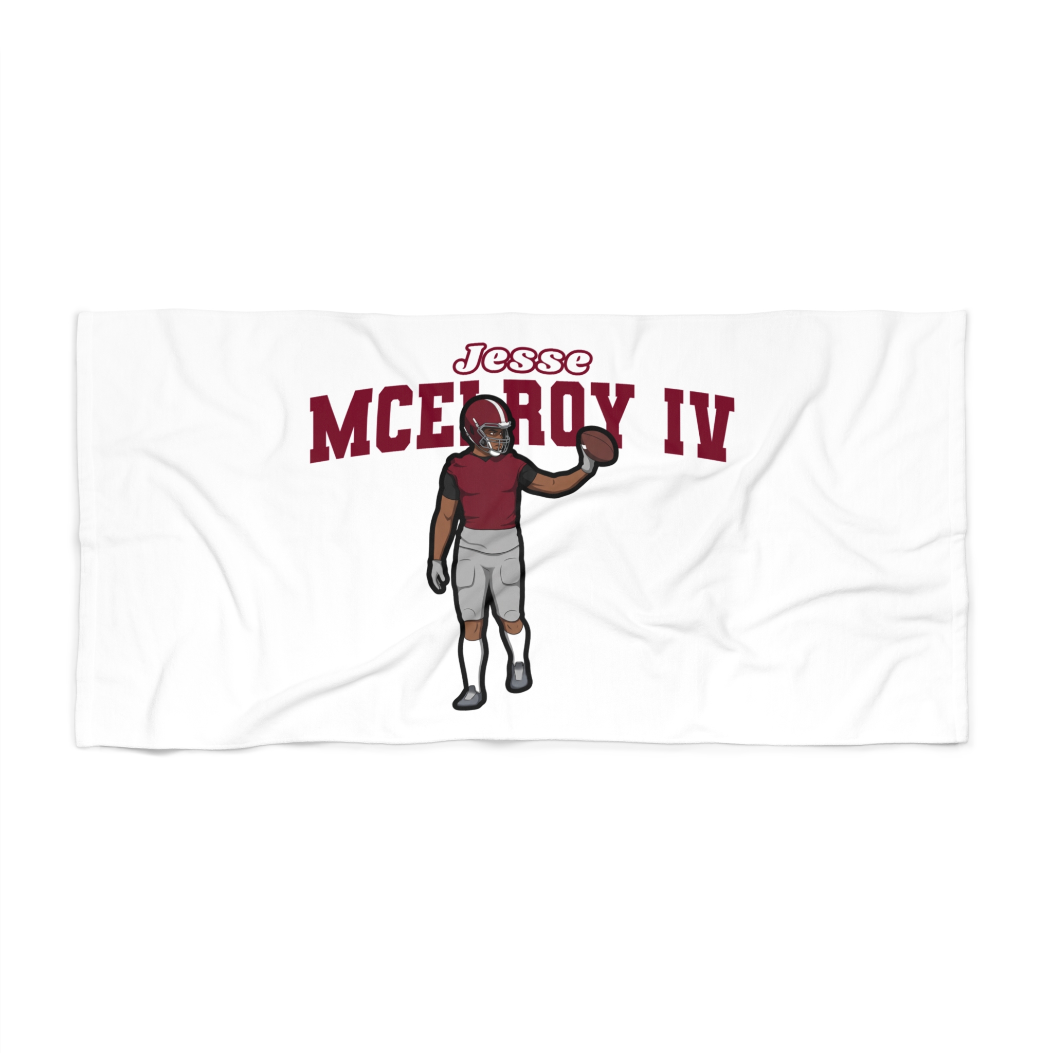 Beach Towel — character_name_arch in Classic