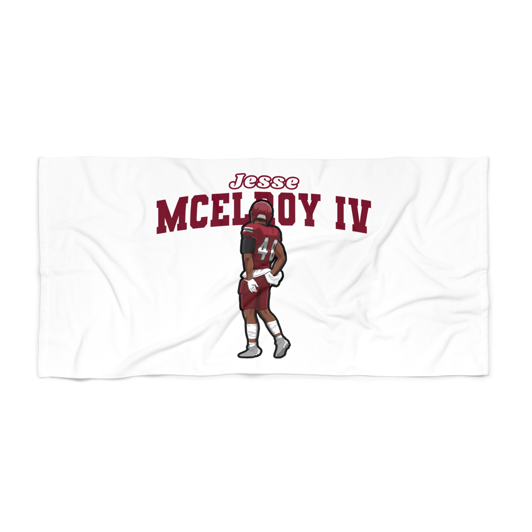 Beach Towel — character_name_arch in Classic