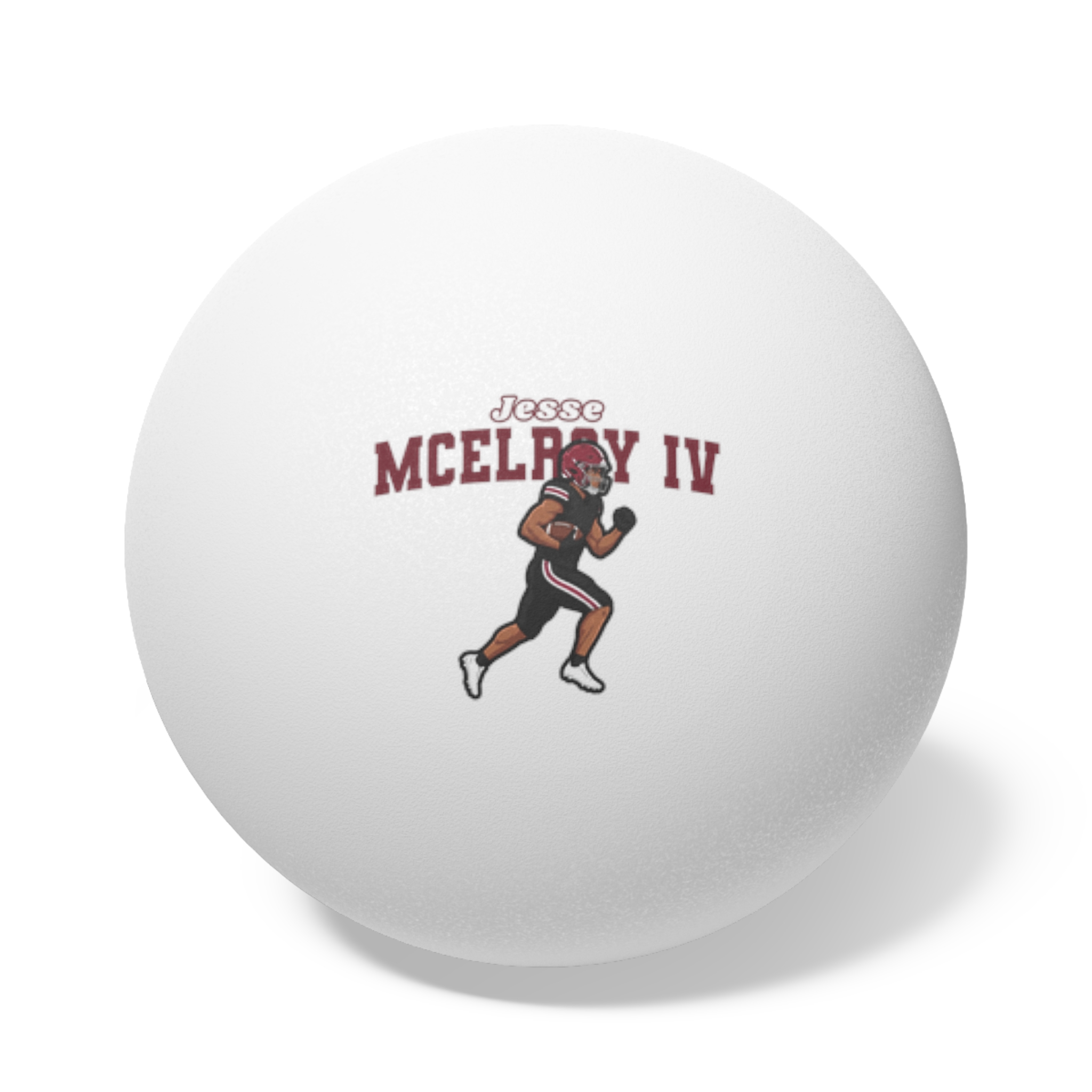 Ping Pong Balls, 6 pcs — character_name_arch in White