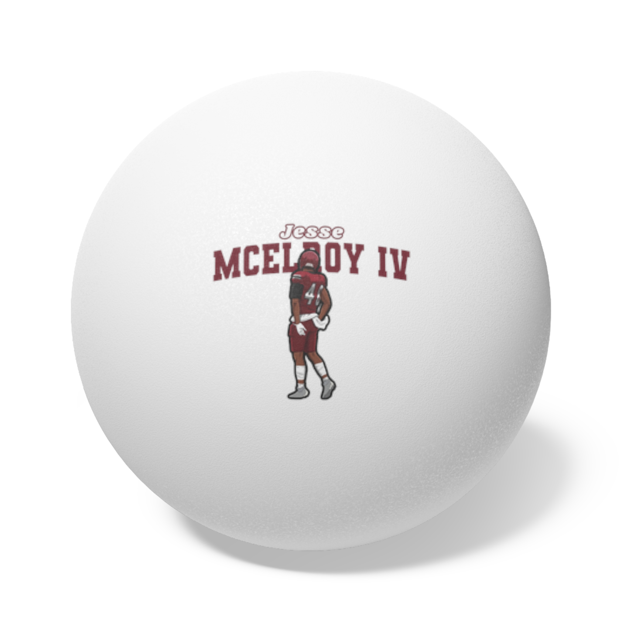 Ping Pong Balls, 6 pcs — character_name_arch in White