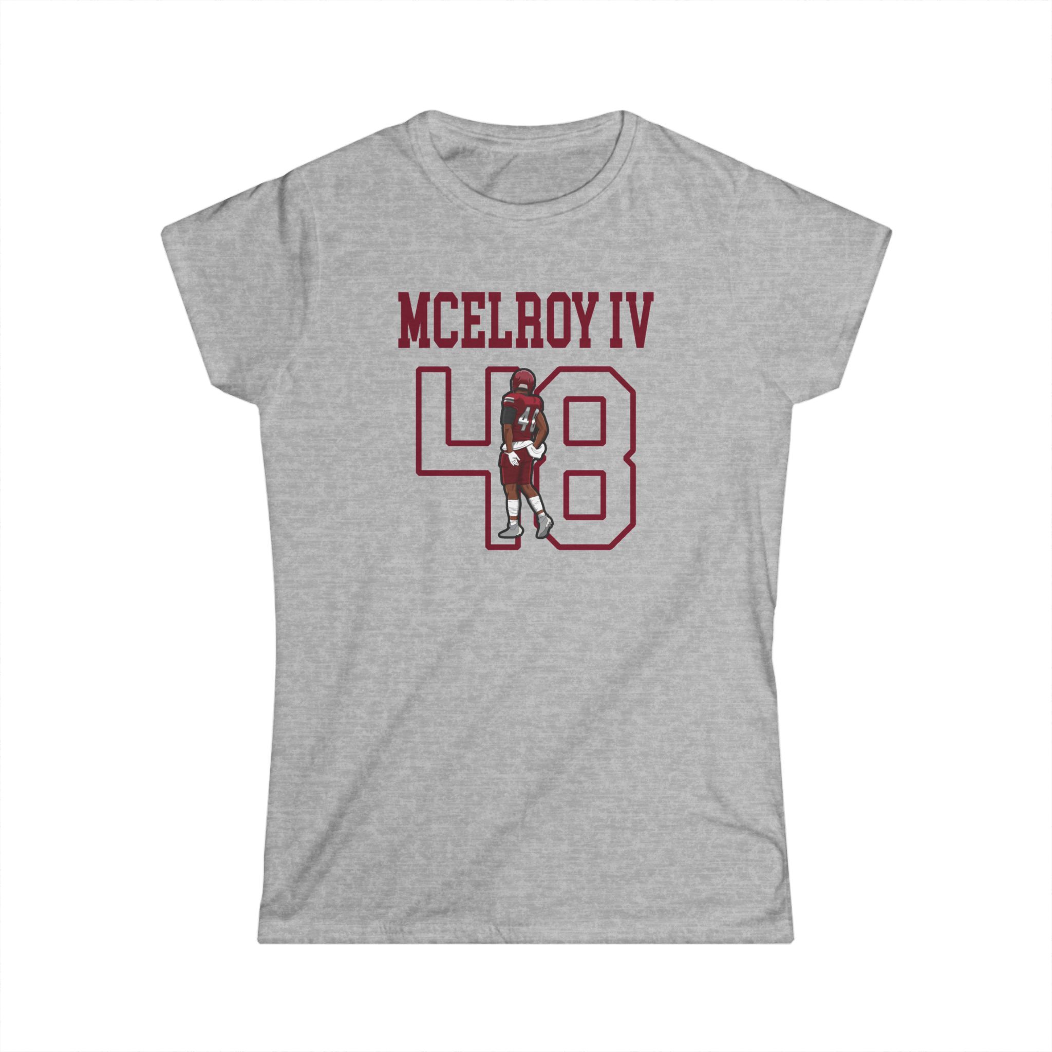 Women's Softstyle Tee — character_shirsey in Grey